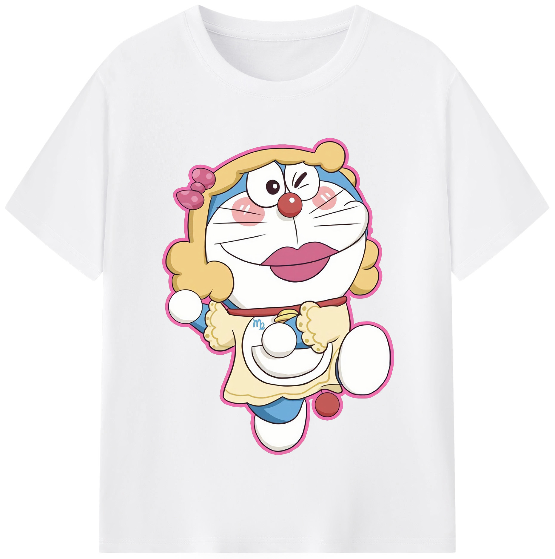 （画像用） ドラえもん Doraemon 綿100％半袖Tシャツ（フロントプリント）