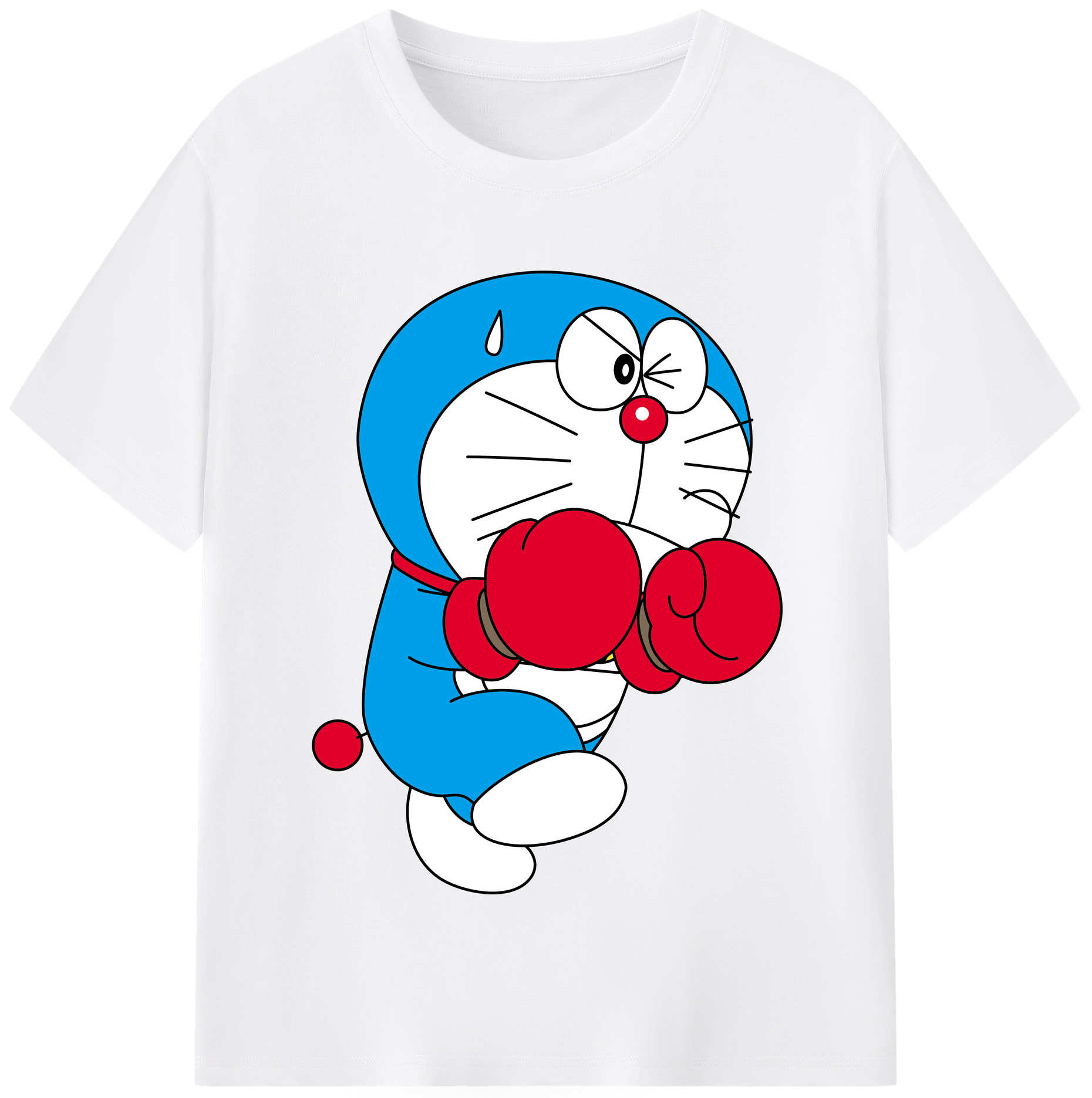 （画像用） ドラえもん Doraemon 綿100％半袖Tシャツ（フロントプリント）