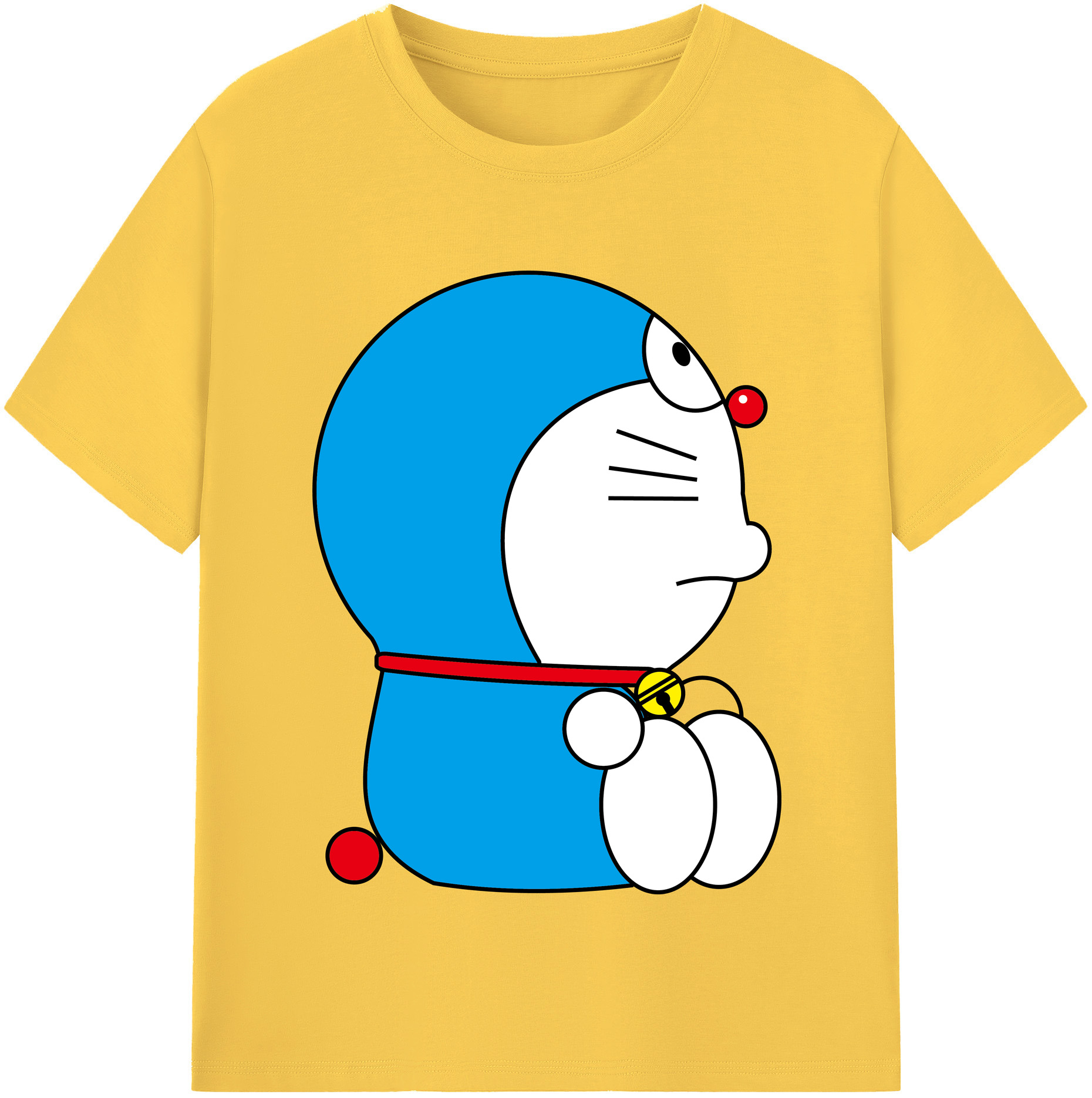（画像用） ドラえもん Doraemon 綿100％半袖Tシャツ（フロントプリント）