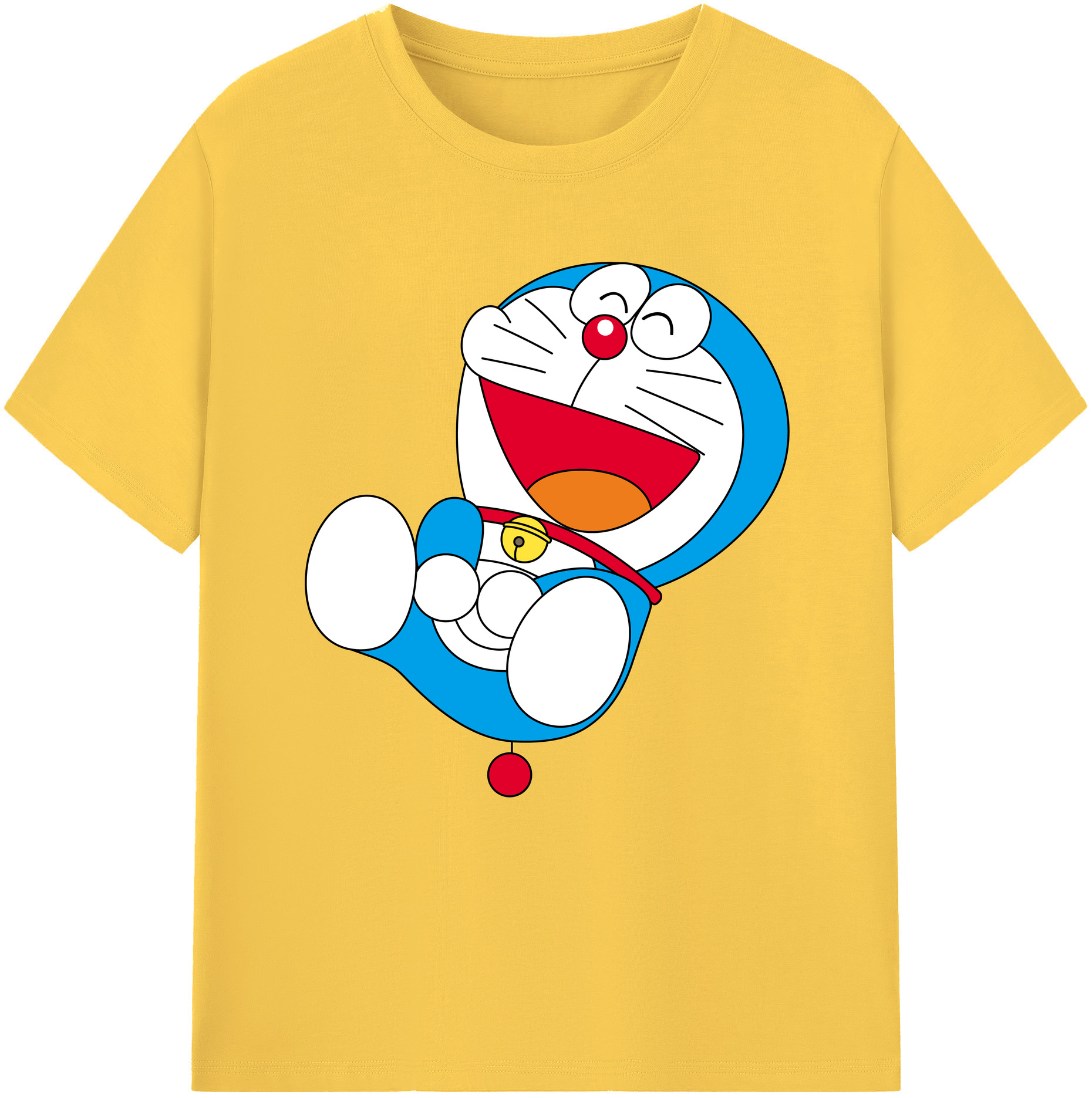 （画像用） ドラえもん Doraemon 綿100％半袖Tシャツ（フロントプリント）