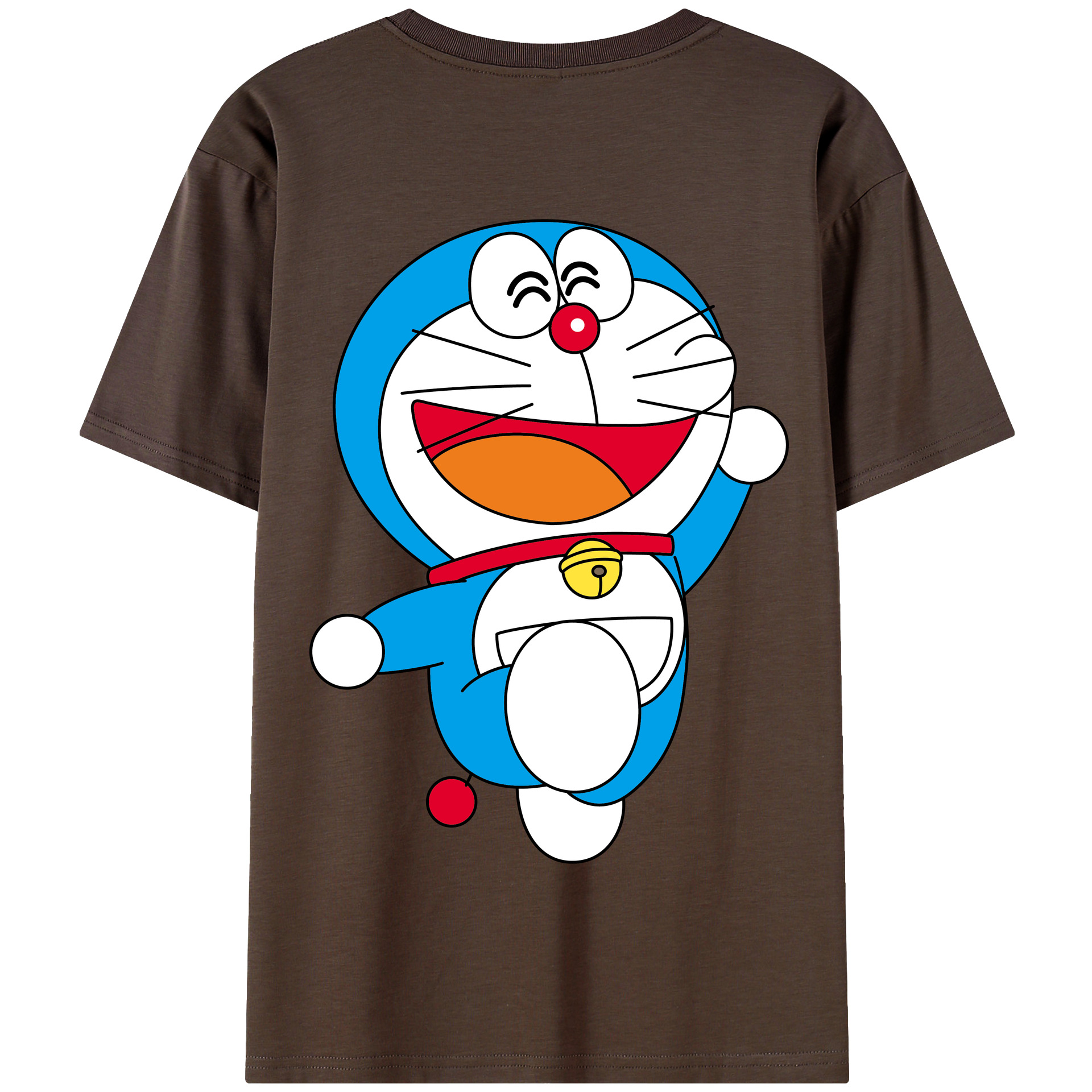 （画像用） ドラえもん Doraemon 綿100％半袖Tシャツ（背面プリント）