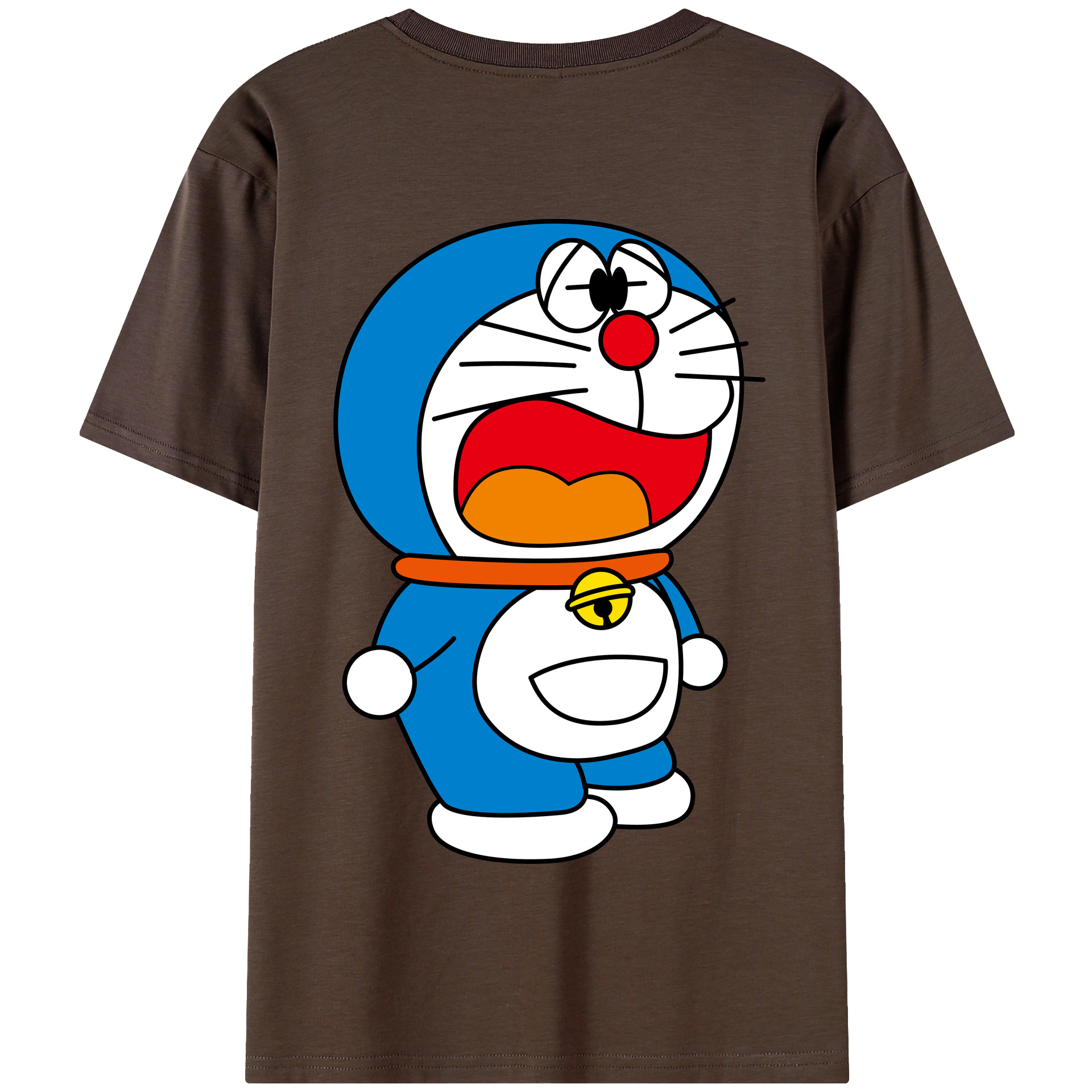 （画像用） ドラえもん Doraemon 綿100％半袖Tシャツ（背面プリント）