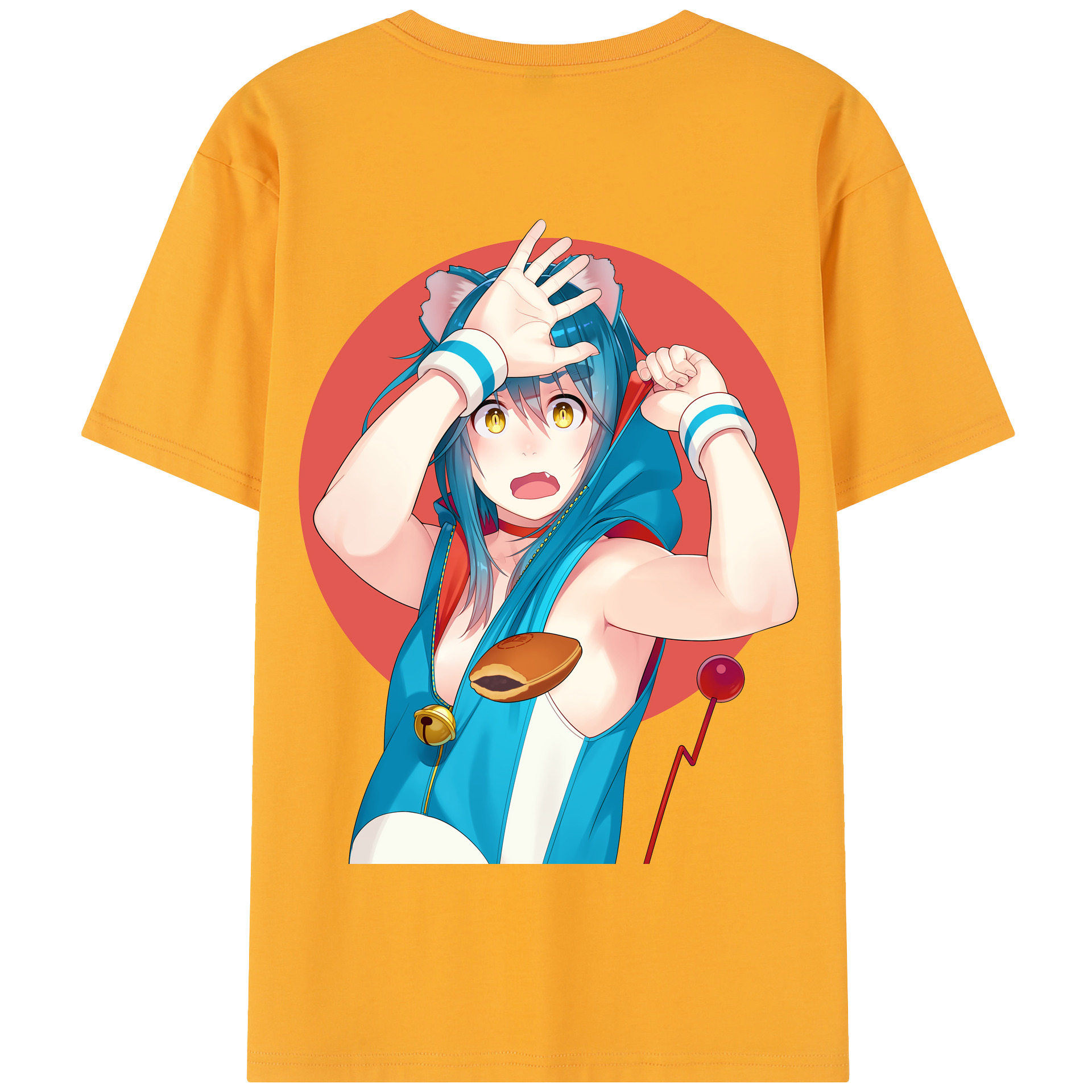 （画像用） ドラえもん Doraemon 綿100％半袖Tシャツ（背面プリント）