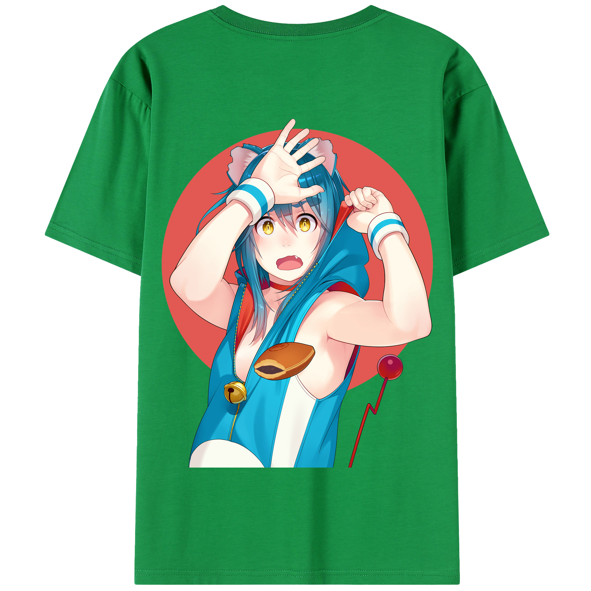 （画像用） ドラえもん Doraemon 綿100％半袖Tシャツ（背面プリント）