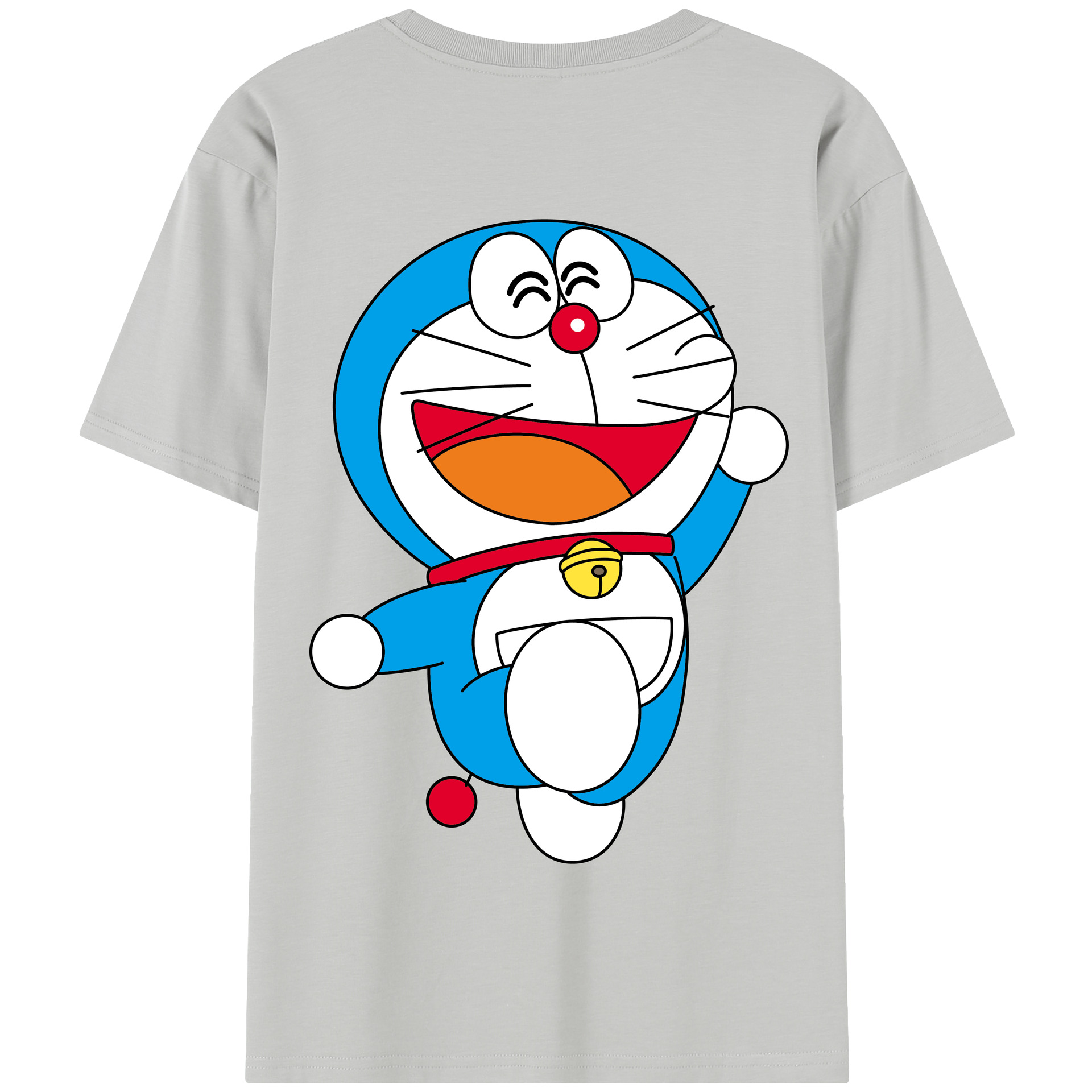 （画像用） ドラえもん Doraemon 綿100％半袖Tシャツ（背面プリント）