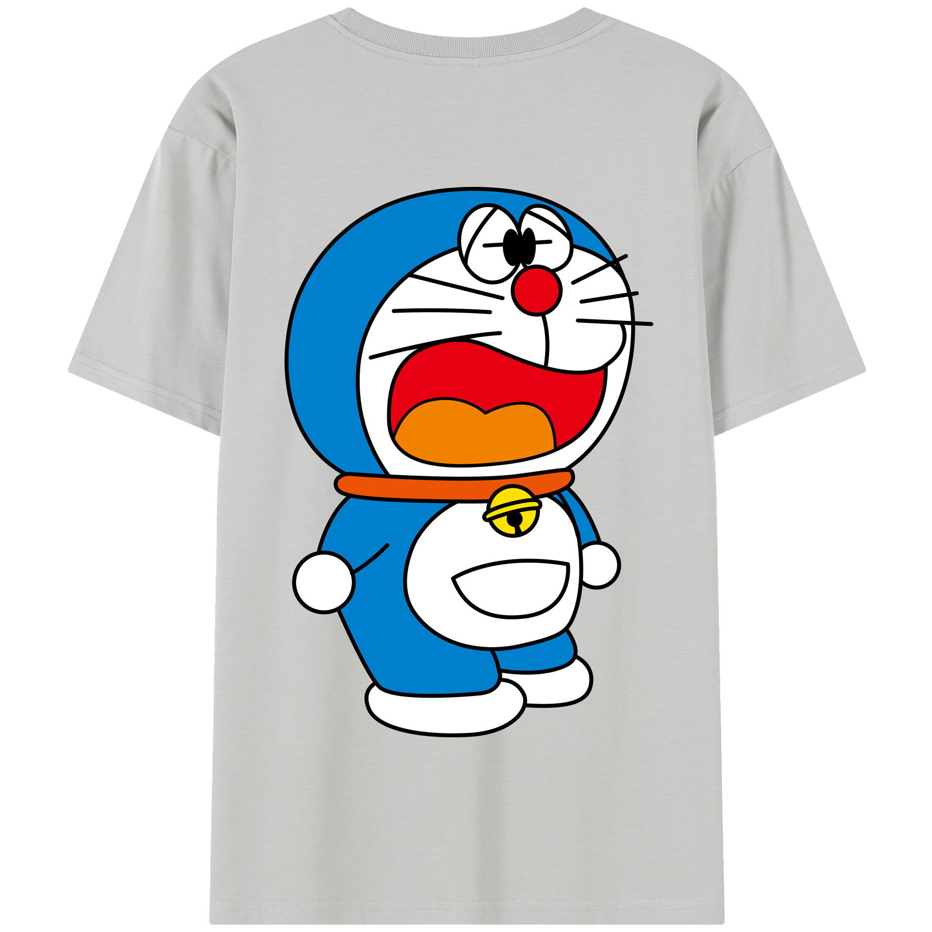 （画像用） ドラえもん Doraemon 綿100％半袖Tシャツ（背面プリント）