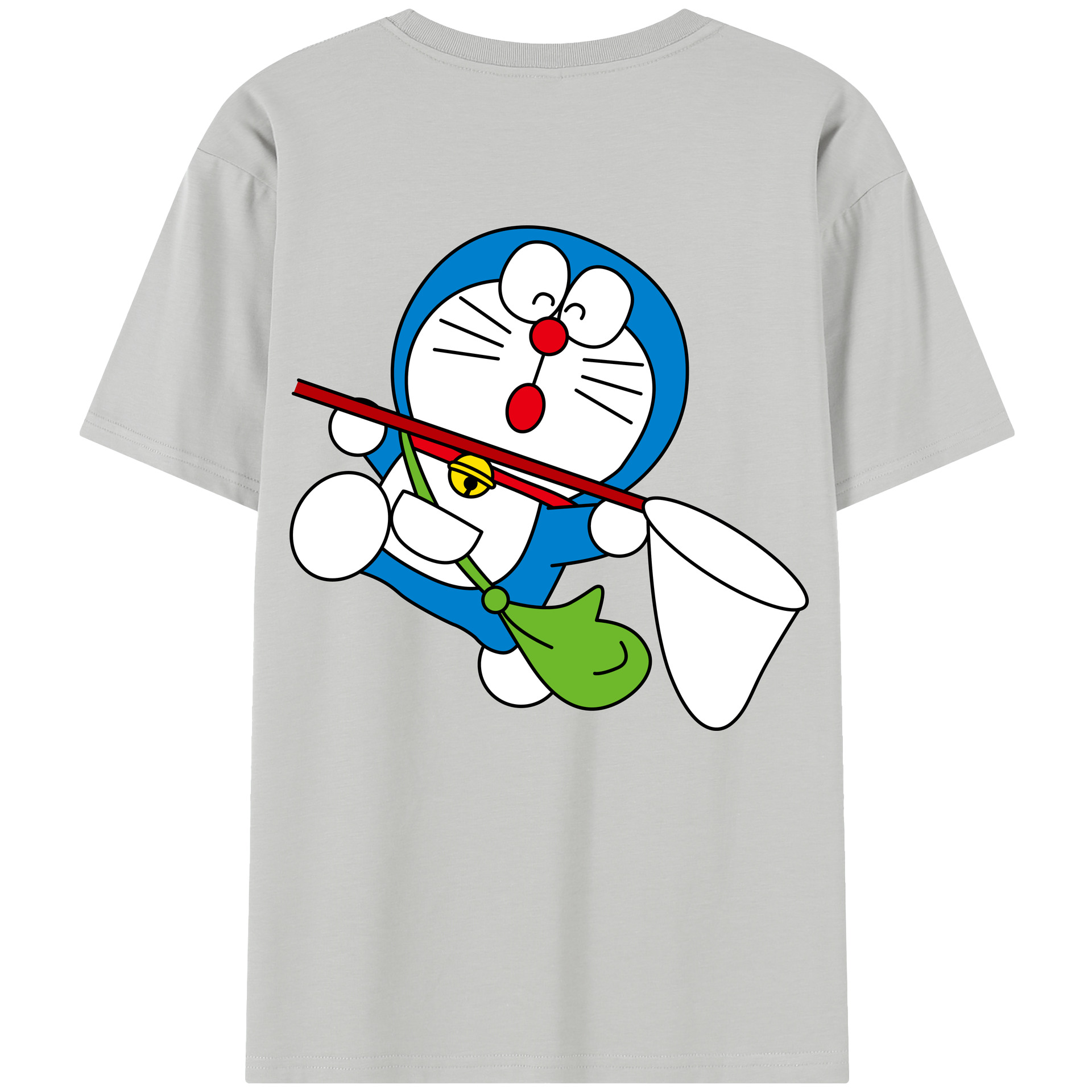 （画像用） ドラえもん Doraemon 綿100％半袖Tシャツ（背面プリント）