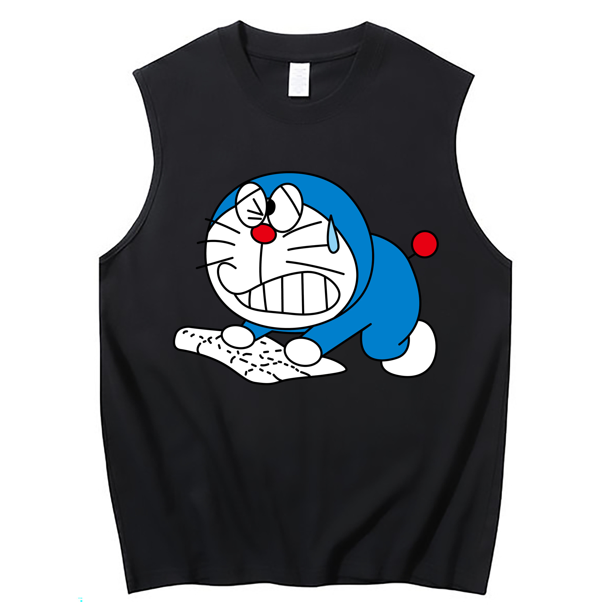 （画像用） ドラえもん Doraemon コットン100％タンクトップ（フロントプリント）