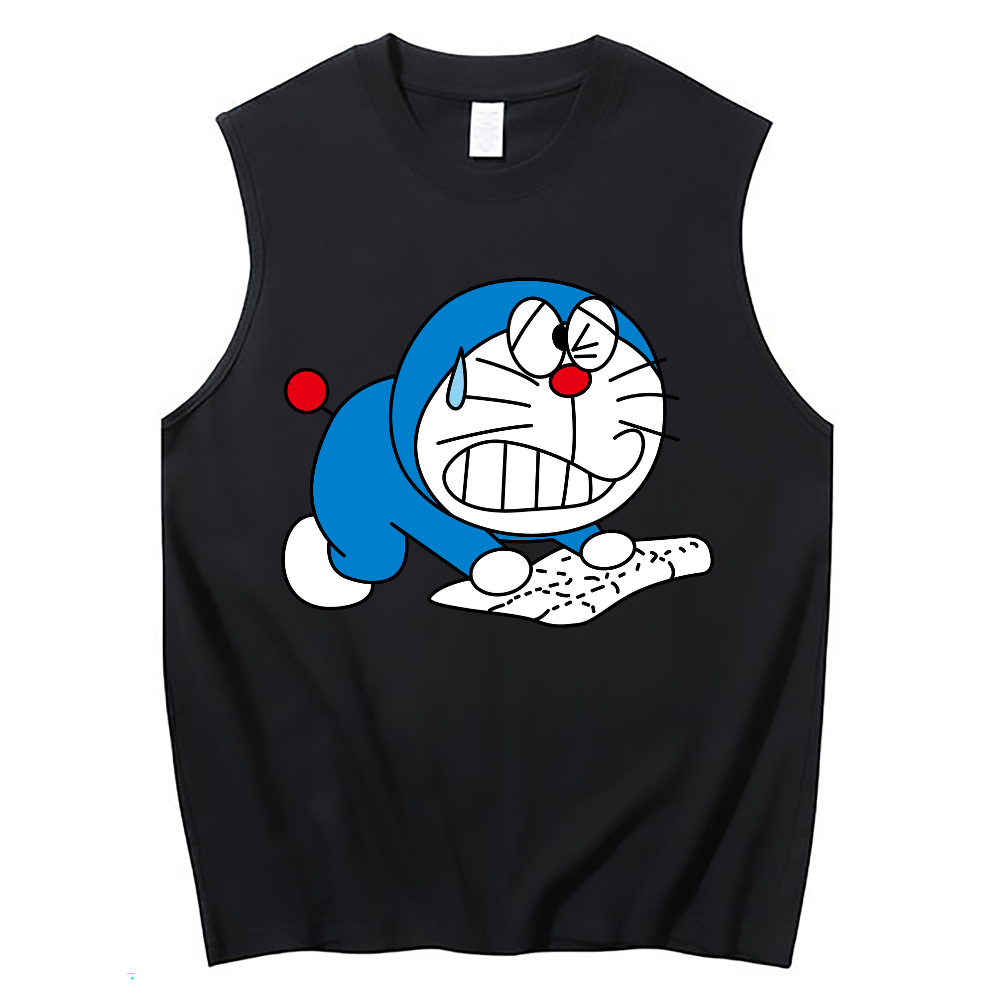 （画像用） ドラえもん Doraemon コットン100％タンクトップ（フロントプリント）