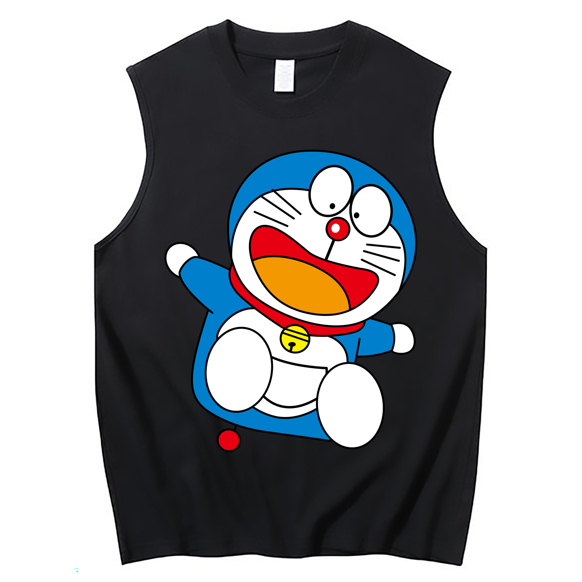 （画像用） ドラえもん Doraemon コットン100％タンクトップ（フロントプリント）