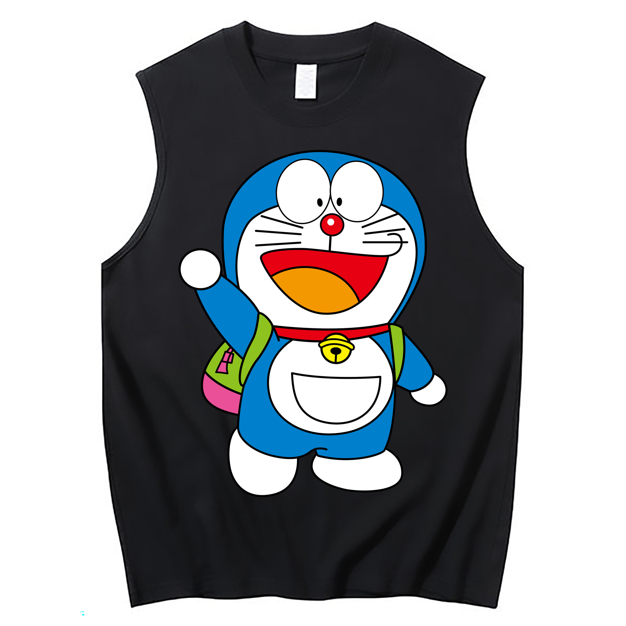 （画像用） ドラえもん Doraemon コットン100％タンクトップ（フロントプリント）