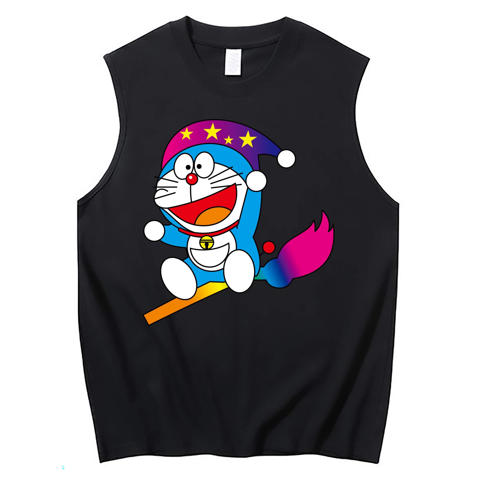 （画像用） ドラえもん Doraemon コットン100％タンクトップ（フロントプリント）