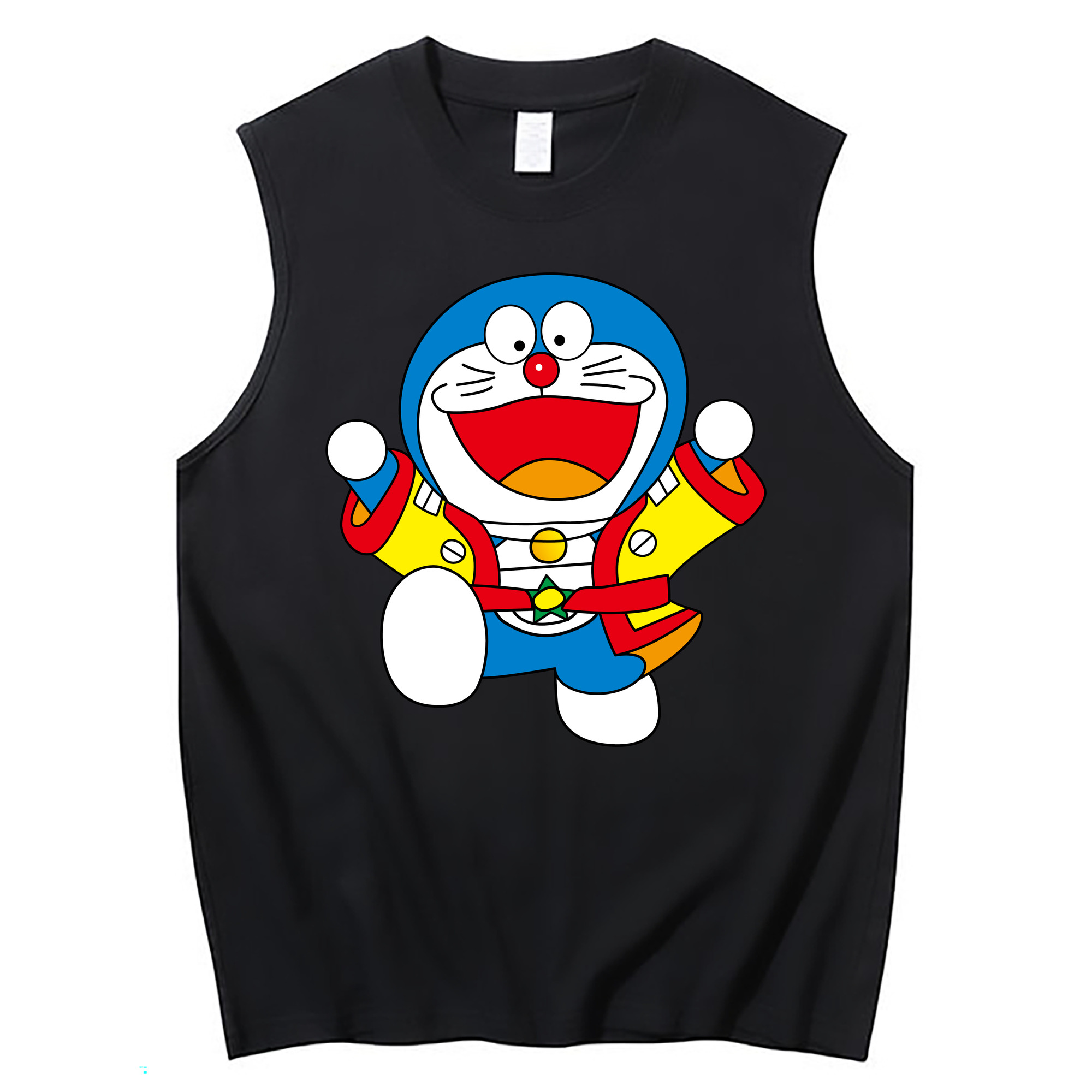 （画像用） ドラえもん Doraemon コットン100％タンクトップ（フロントプリント）