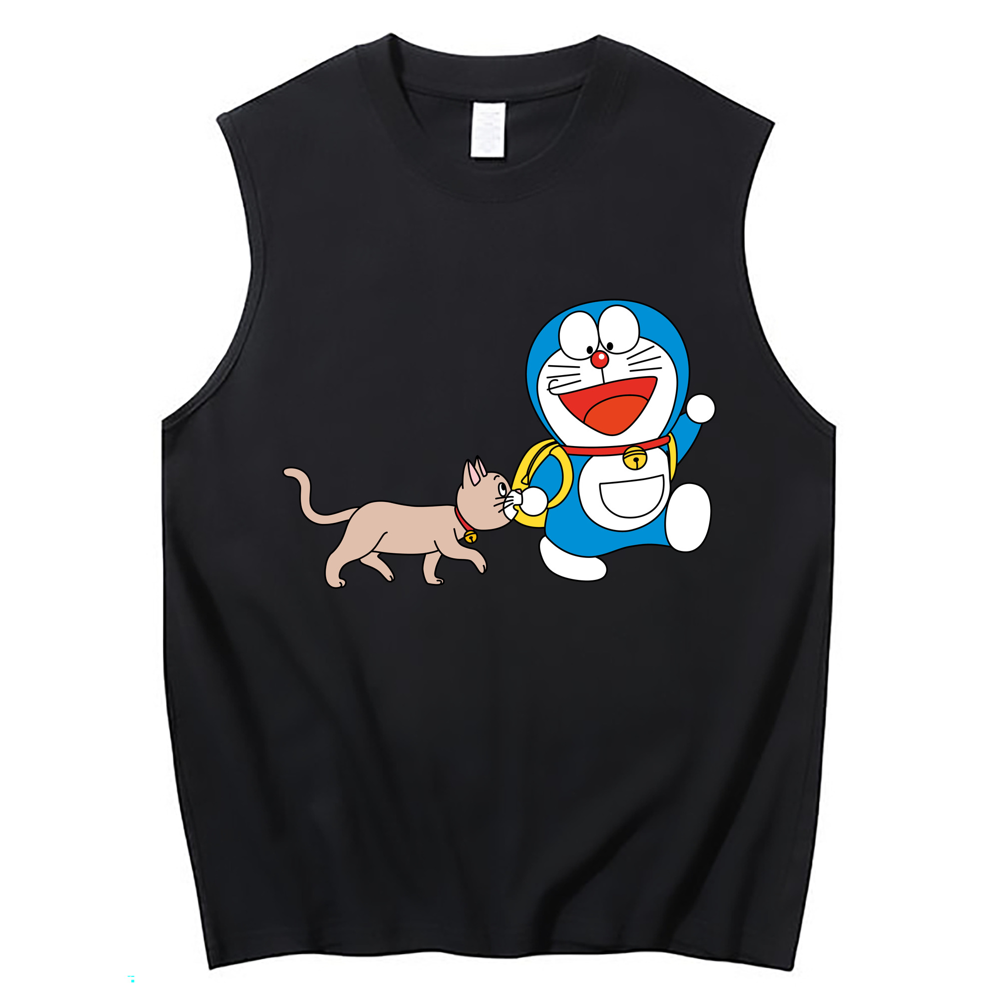 （画像用） ドラえもん Doraemon コットン100％タンクトップ（フロントプリント）