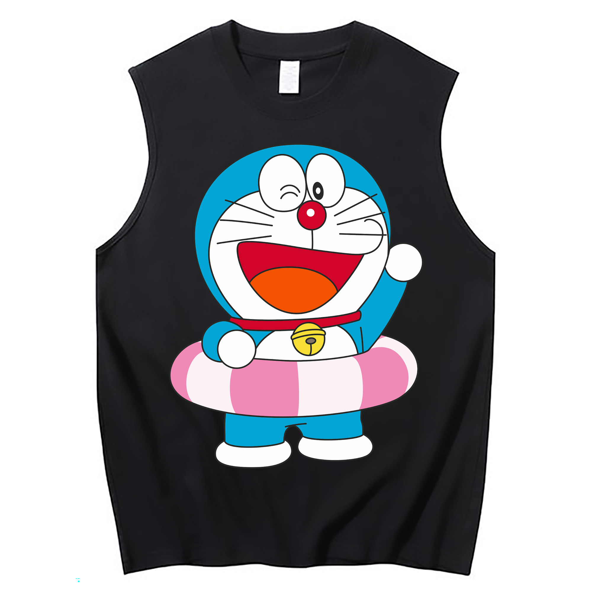（画像用） ドラえもん Doraemon コットン100％タンクトップ（フロントプリント）