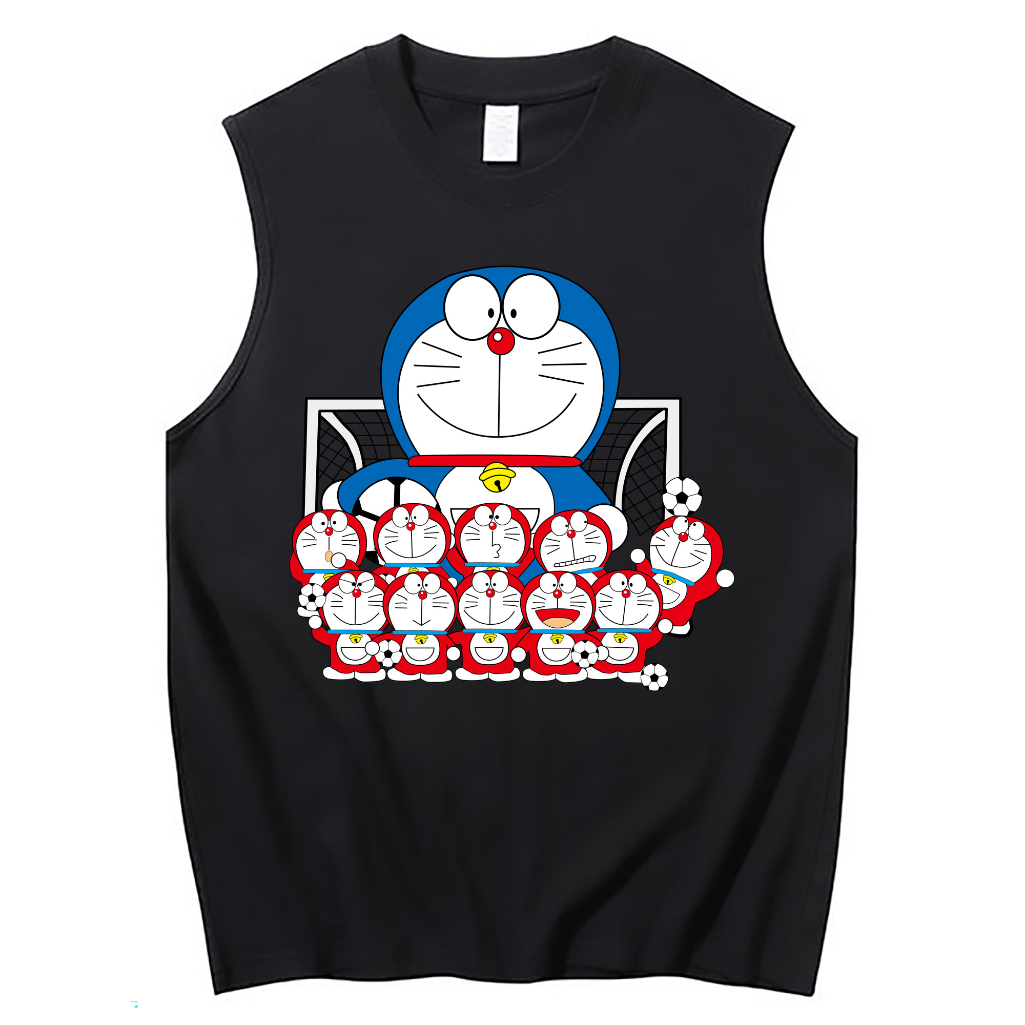 （画像用） ドラえもん Doraemon コットン100％タンクトップ（フロントプリント）