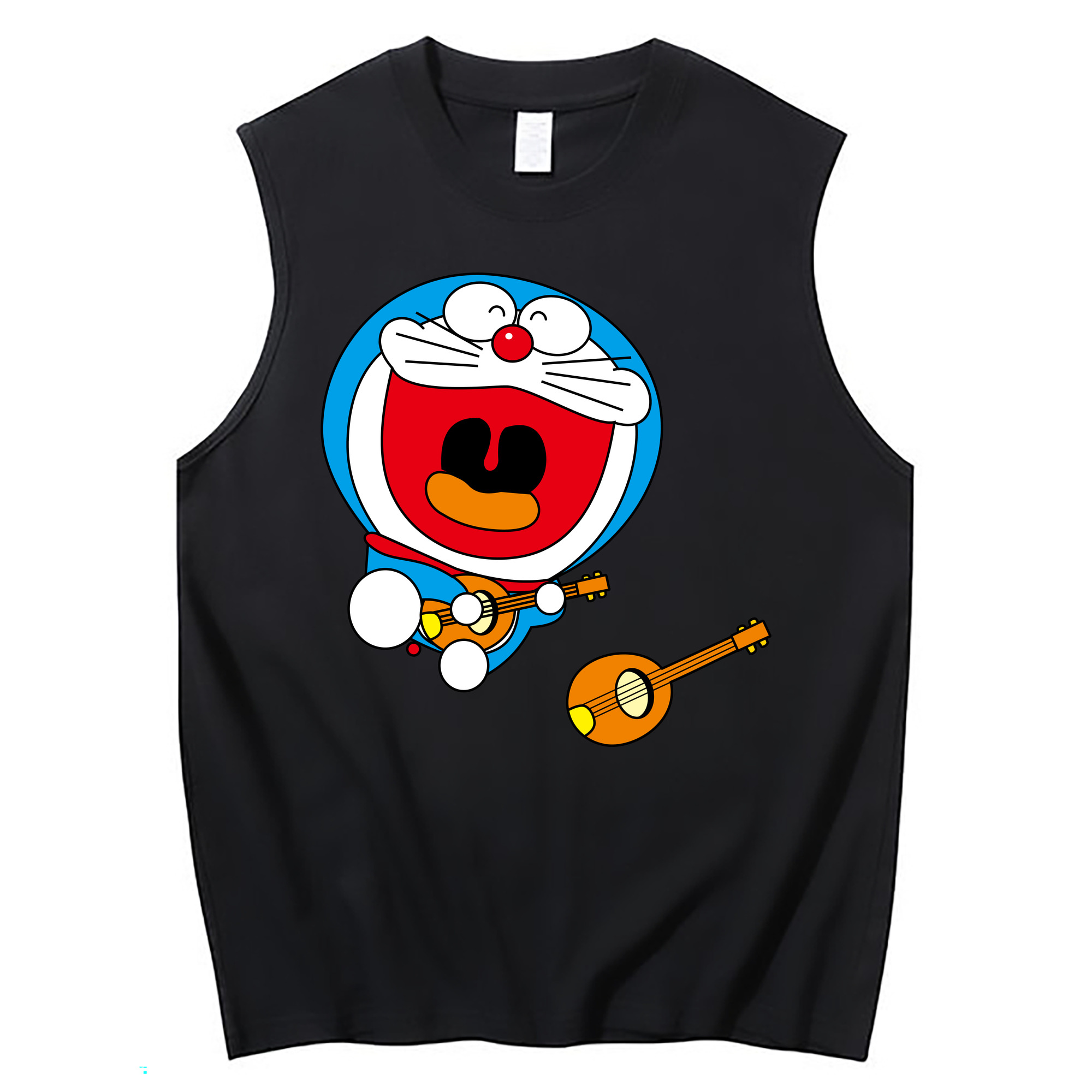 （画像用） ドラえもん Doraemon コットン100％タンクトップ（フロントプリント）