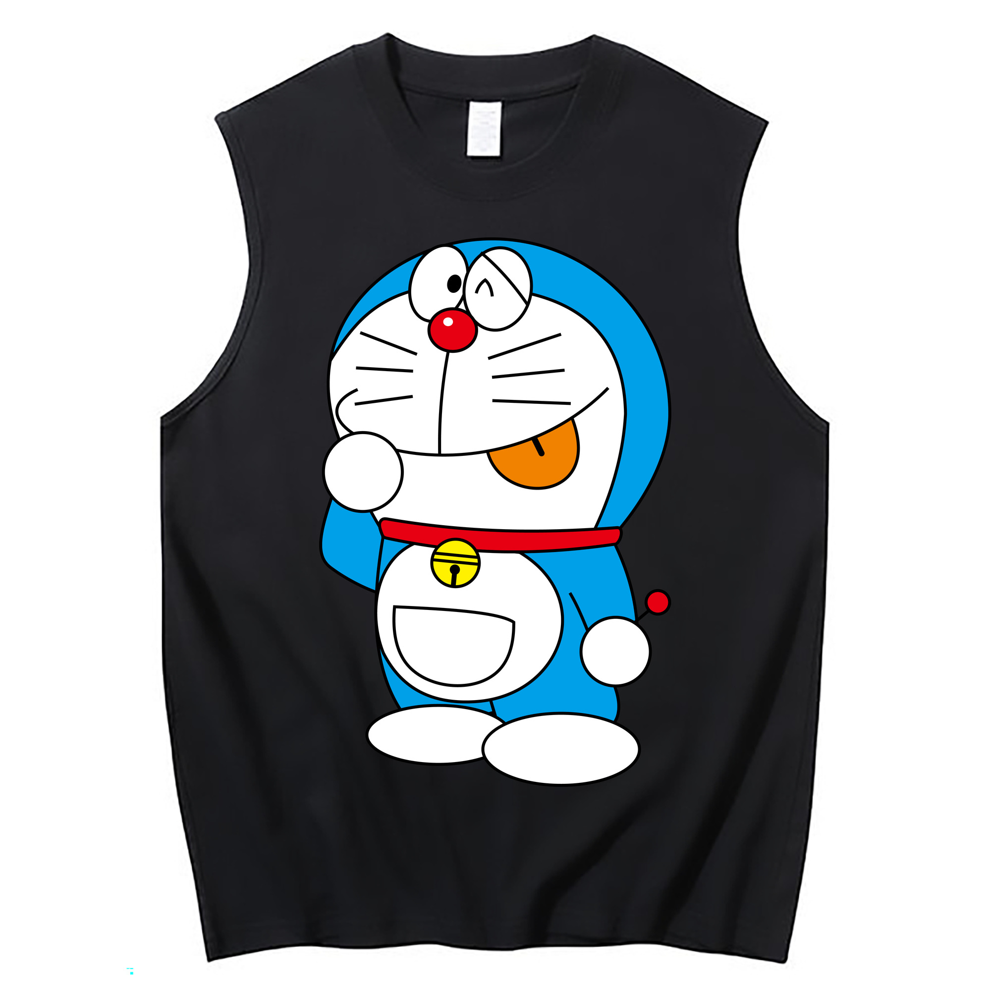 （画像用） ドラえもん Doraemon コットン100％タンクトップ（フロントプリント）