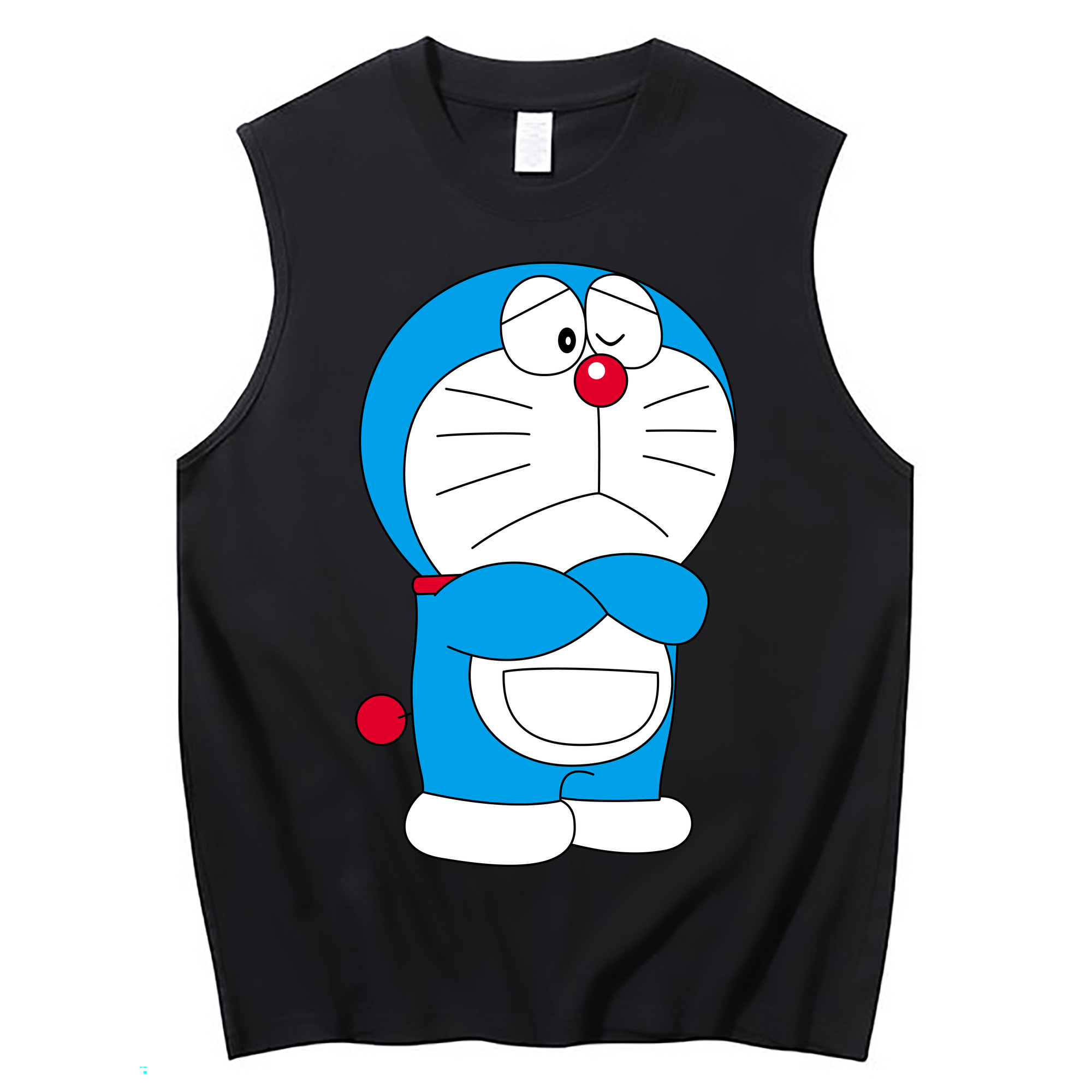 （画像用） ドラえもん Doraemon コットン100％タンクトップ（フロントプリント）