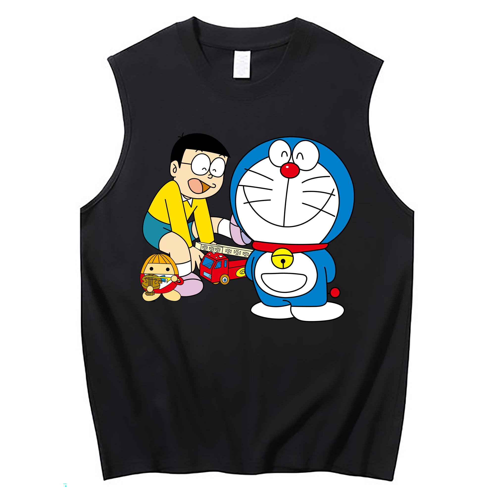 （画像用） ドラえもん Doraemon コットン100％タンクトップ（フロントプリント）