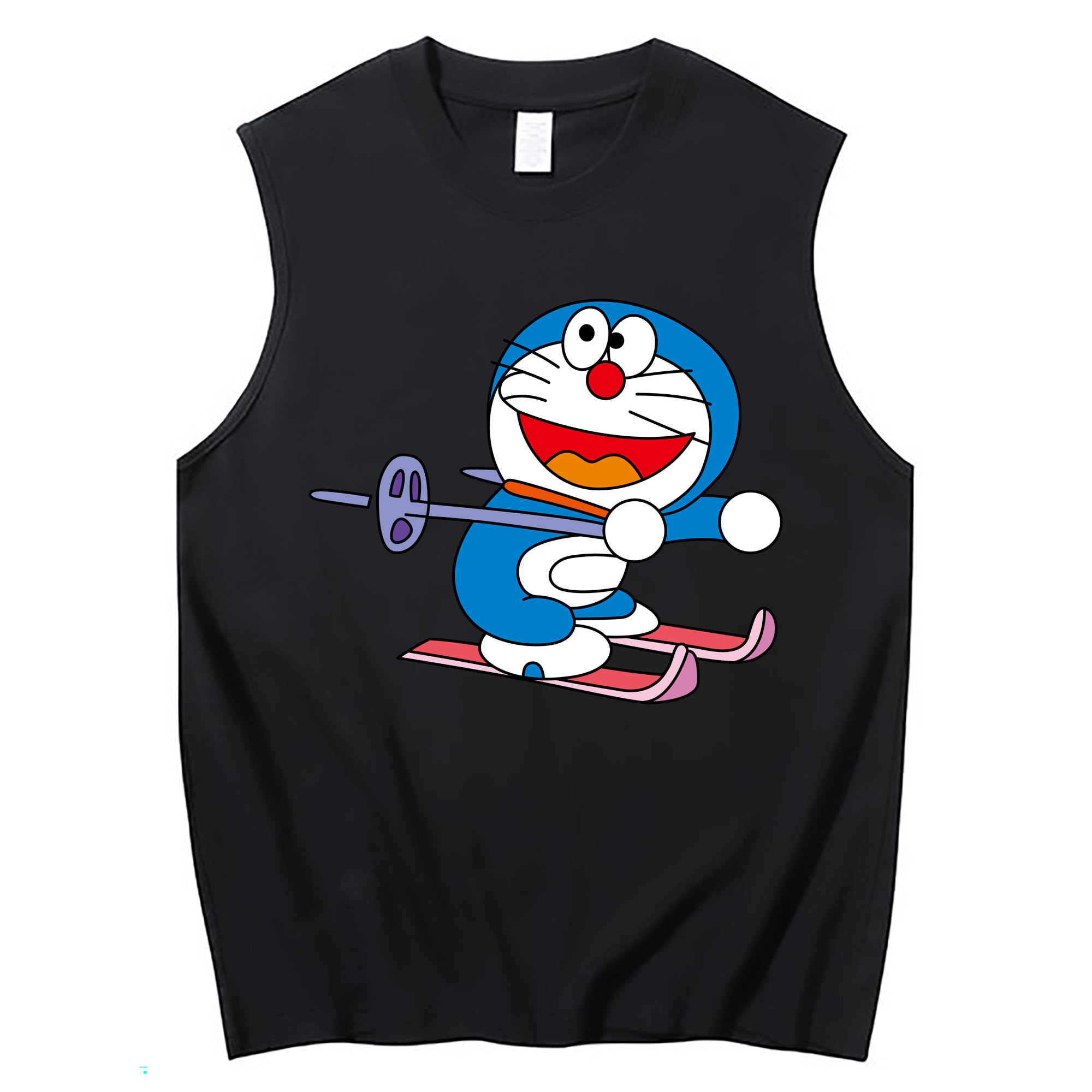 （画像用） ドラえもん Doraemon コットン100％タンクトップ（フロントプリント）