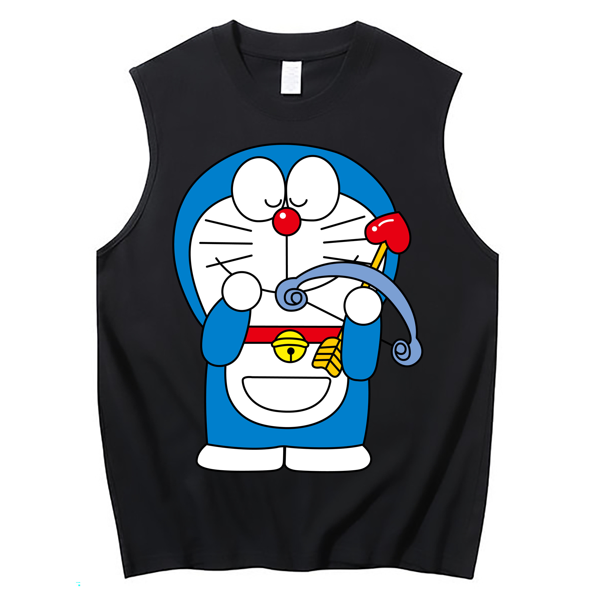 （画像用） ドラえもん Doraemon コットン100％タンクトップ（フロントプリント）