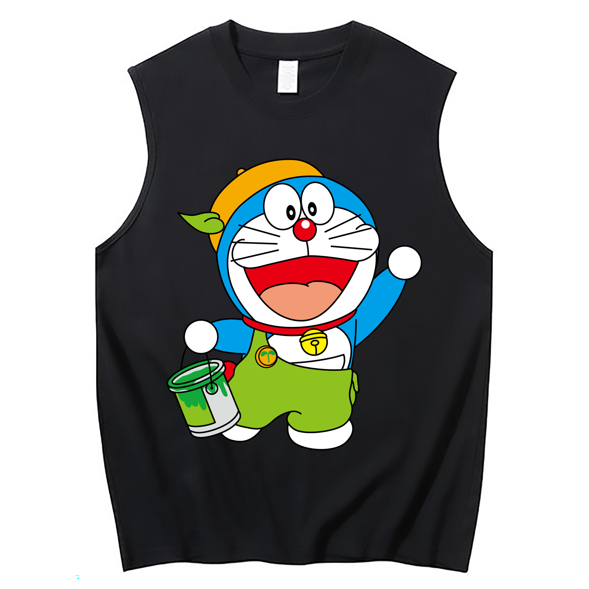 （画像用） ドラえもん Doraemon コットン100％タンクトップ（フロントプリント）