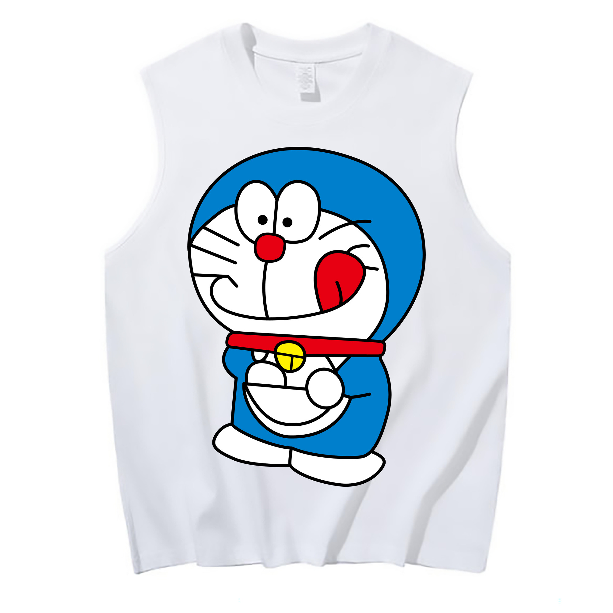 （画像用） ドラえもん Doraemon コットン100％タンクトップ（フロントプリント）