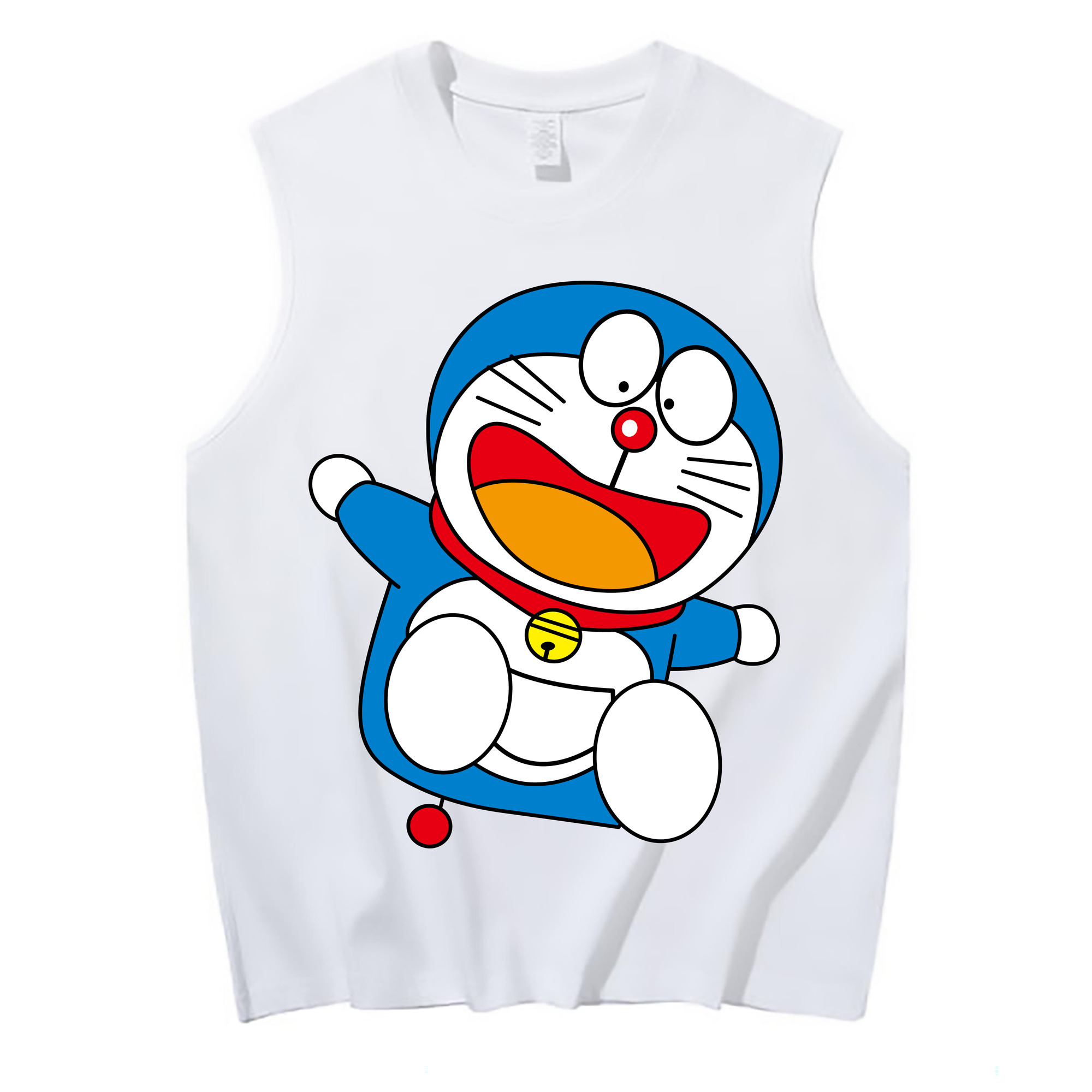 （画像用） ドラえもん Doraemon コットン100％タンクトップ（フロントプリント）