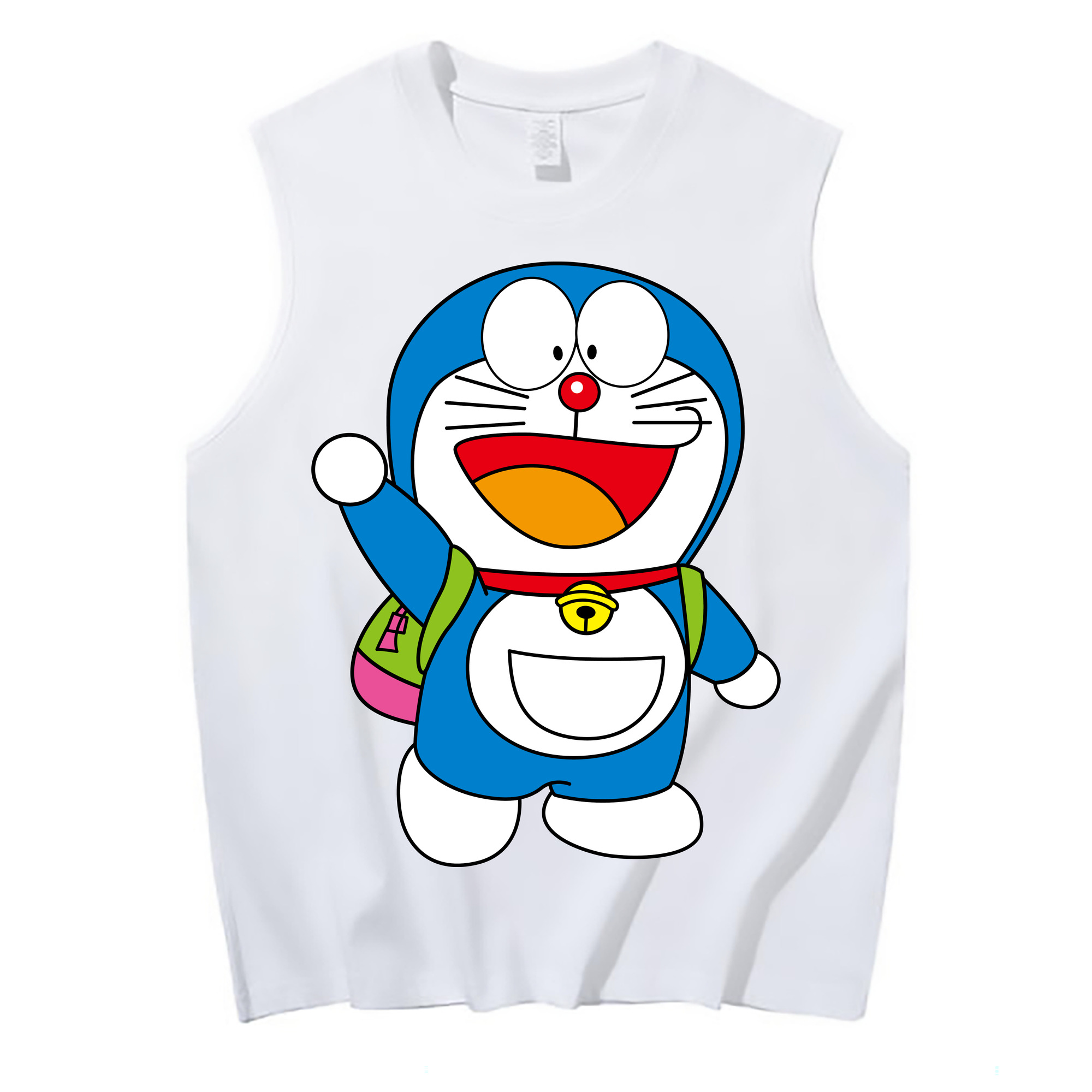 （画像用） ドラえもん Doraemon コットン100％タンクトップ（フロントプリント）