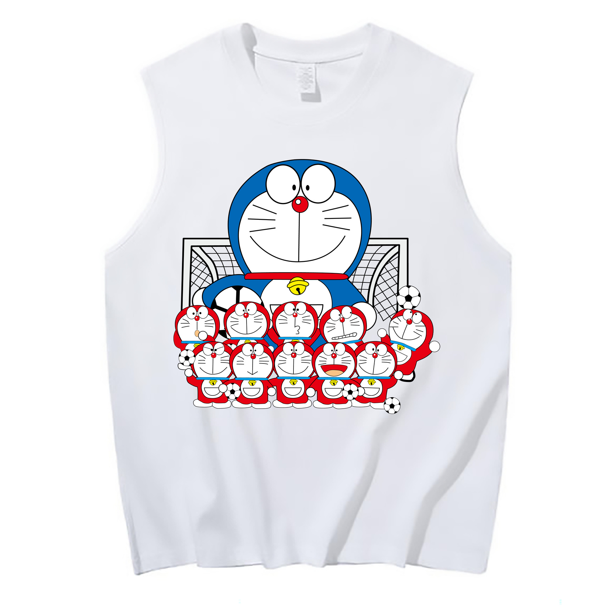 （画像用） ドラえもん Doraemon コットン100％タンクトップ（フロントプリント）