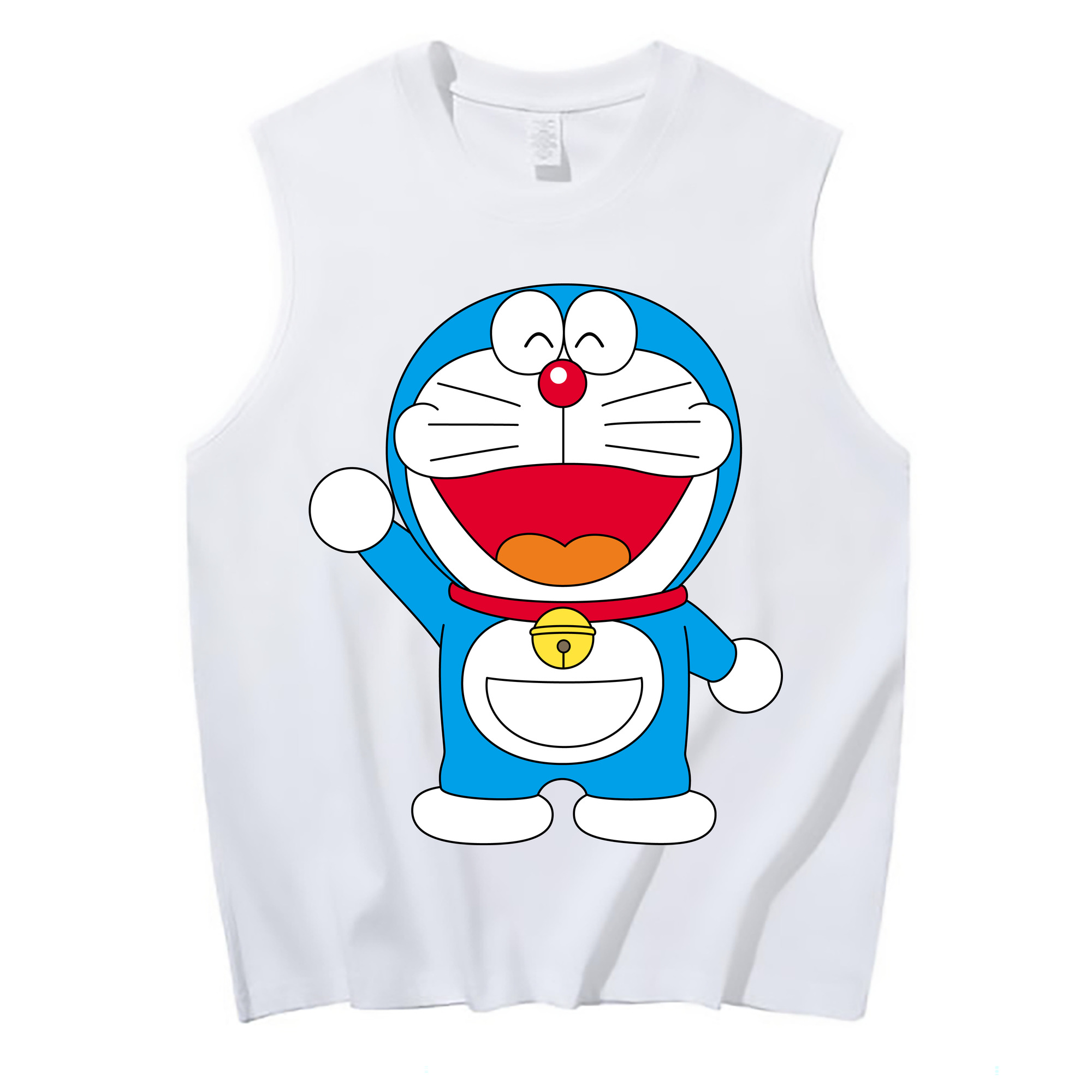 （画像用） ドラえもん Doraemon コットン100％タンクトップ（フロントプリント）