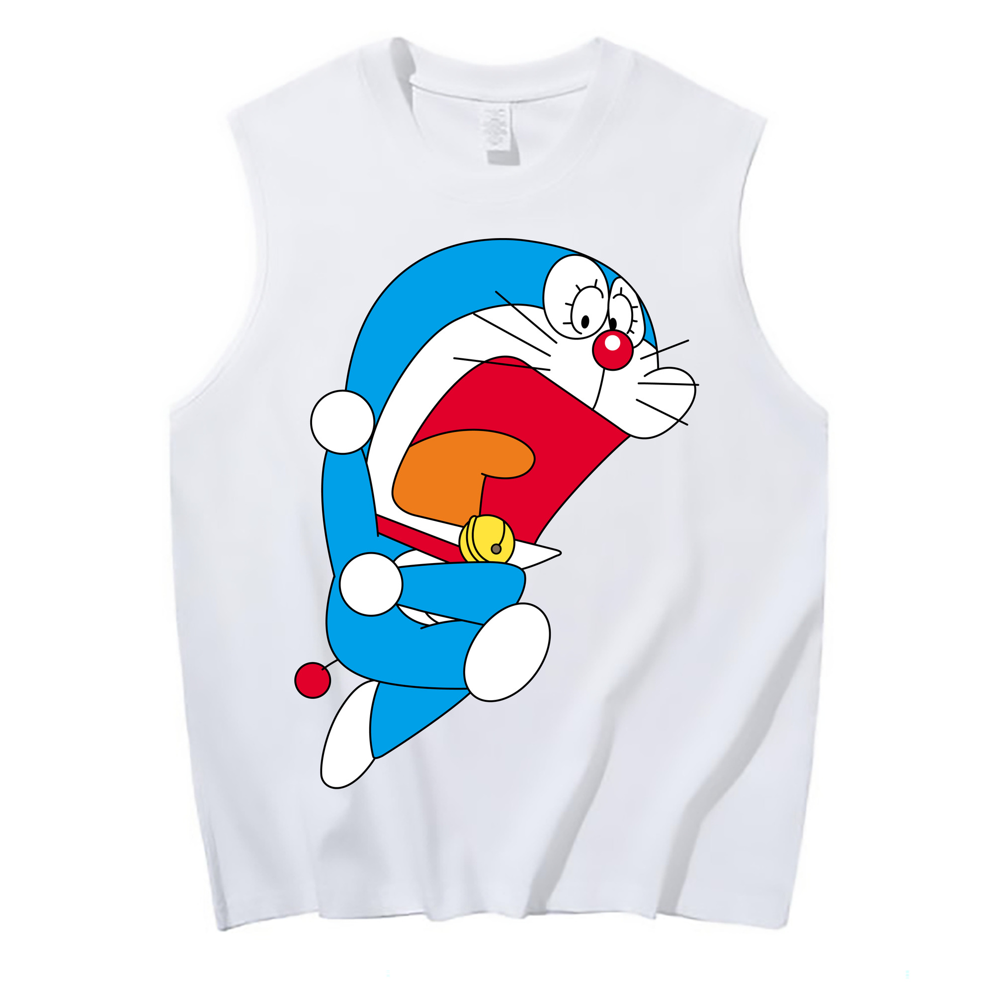 （画像用） ドラえもん Doraemon コットン100％タンクトップ（フロントプリント）