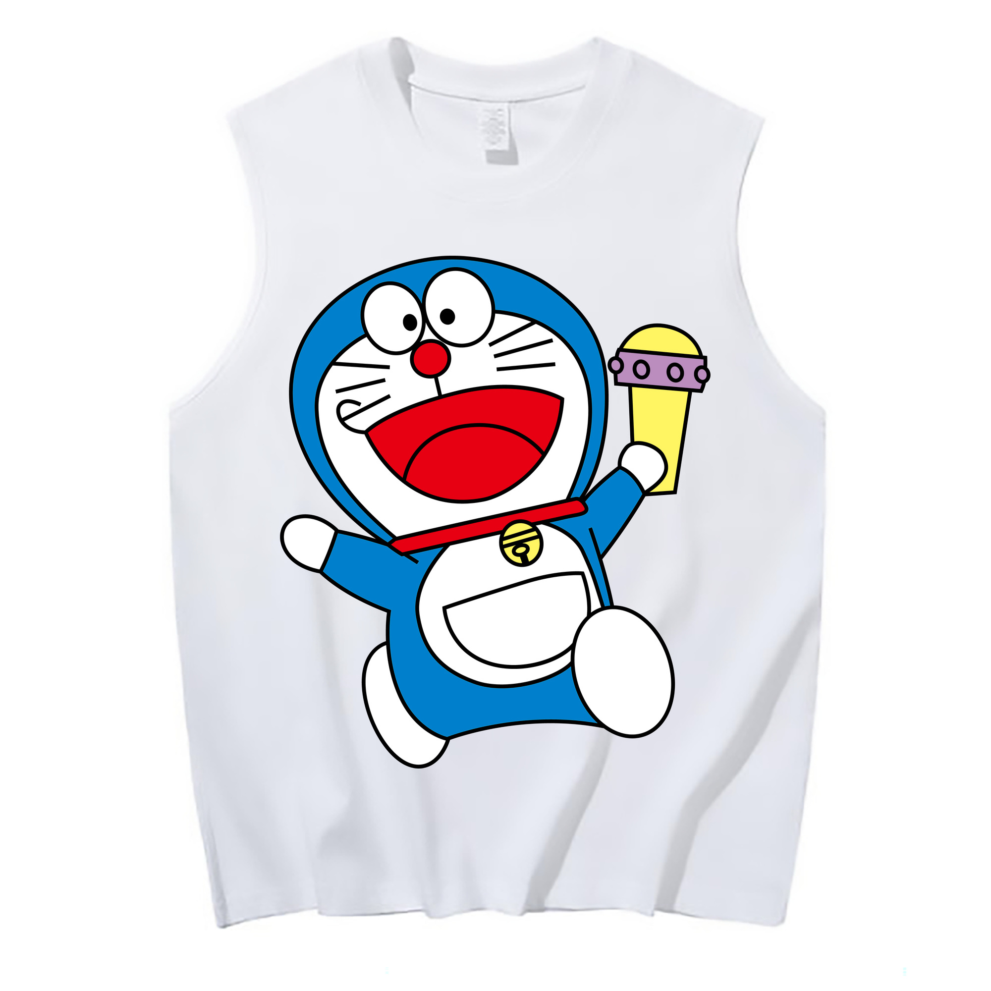 （画像用） ドラえもん Doraemon コットン100％タンクトップ（フロントプリント）