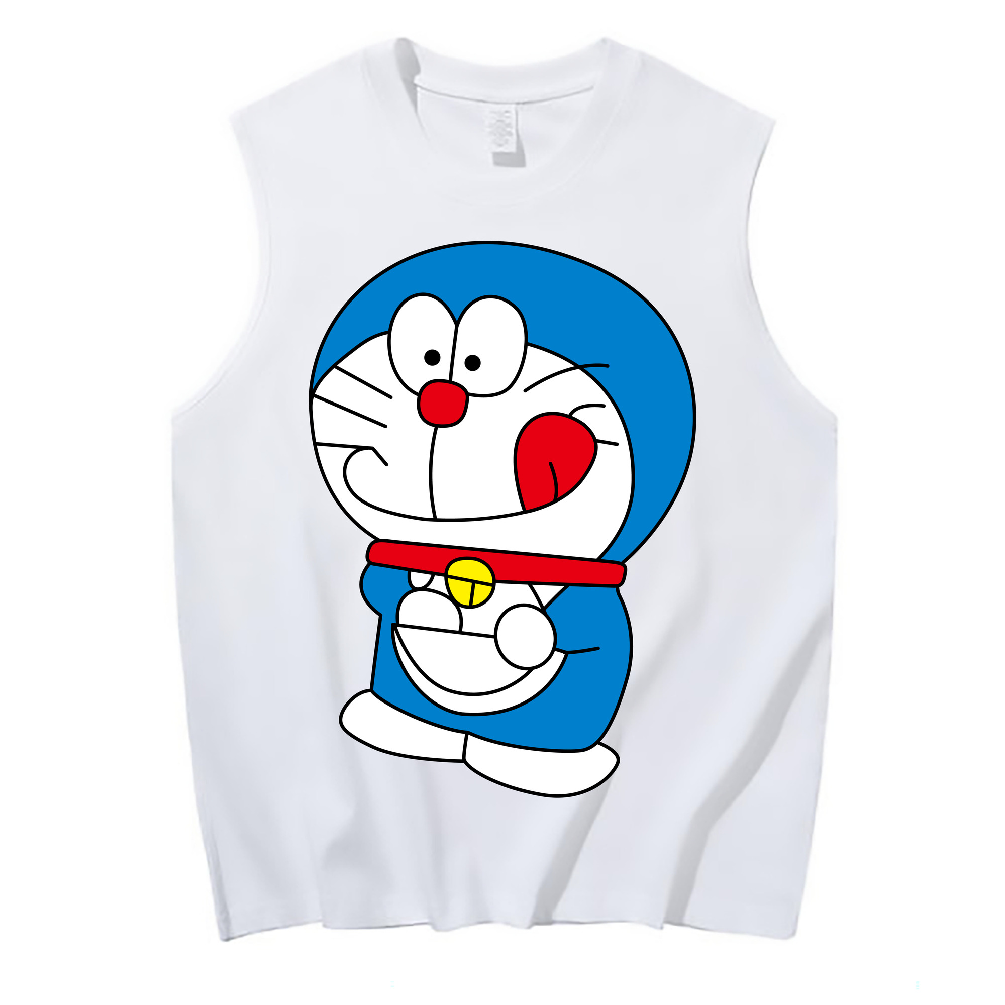 （画像用） ドラえもん Doraemon コットン100％タンクトップ（フロントプリント）