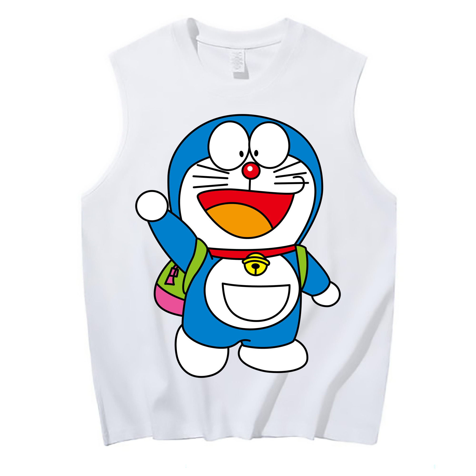 （画像用） ドラえもん Doraemon コットン100％タンクトップ（フロントプリント）