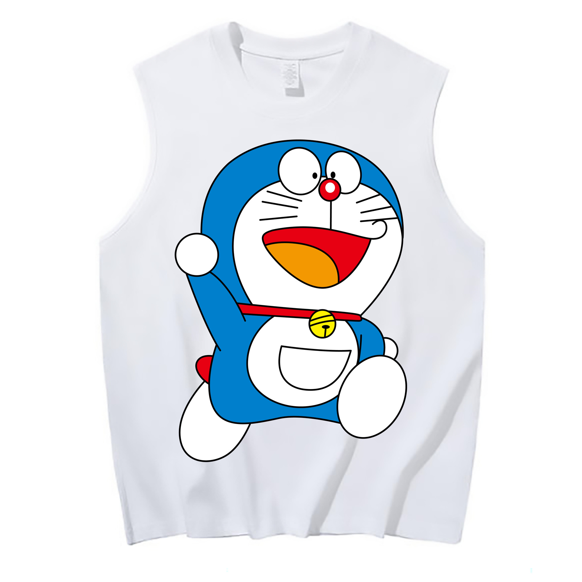 （画像用） ドラえもん Doraemon コットン100％タンクトップ（フロントプリント）