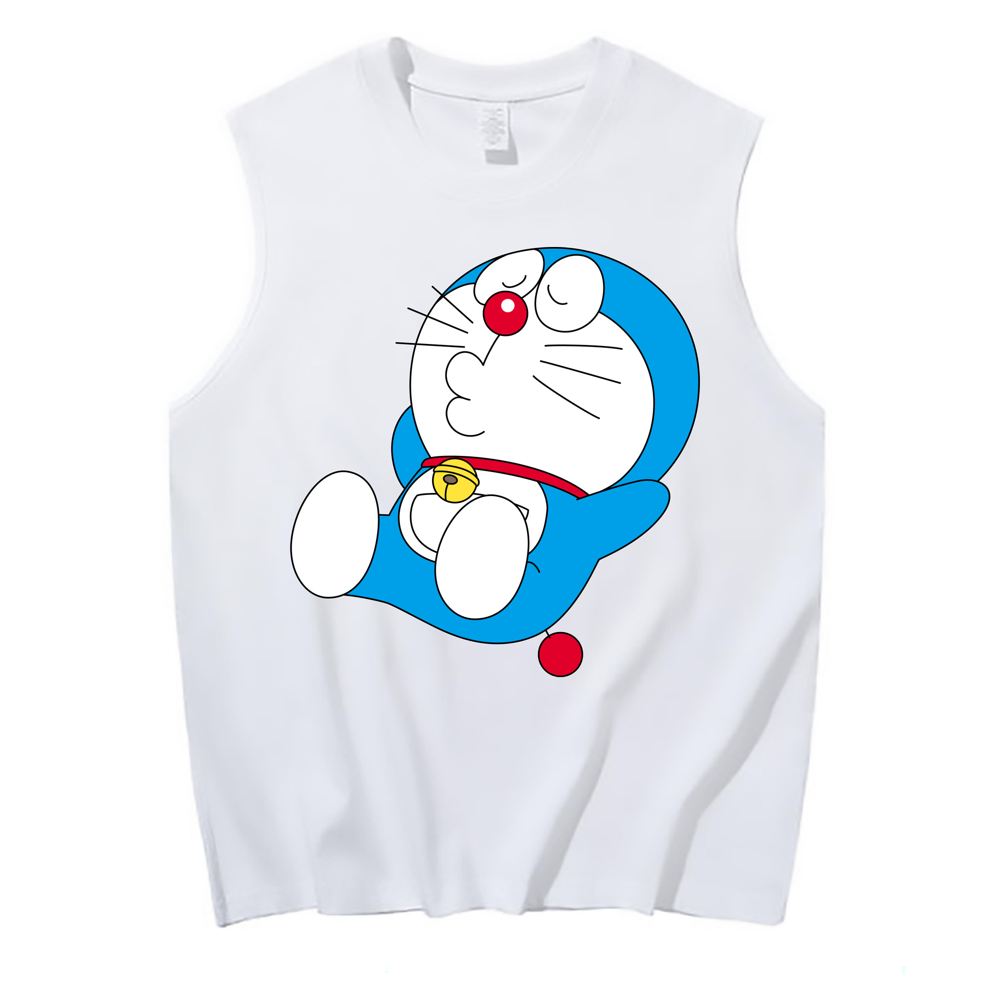 （画像用） ドラえもん Doraemon コットン100％タンクトップ（フロントプリント）