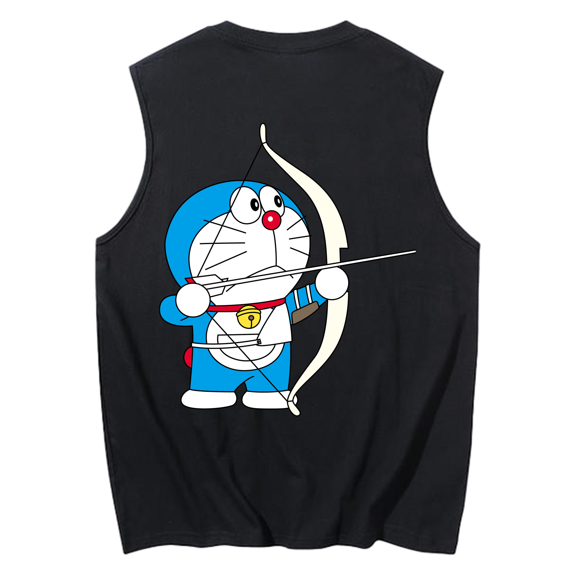 （画像用） ドラえもん Doraemon コットン100％タンクトップ（背面プリント）