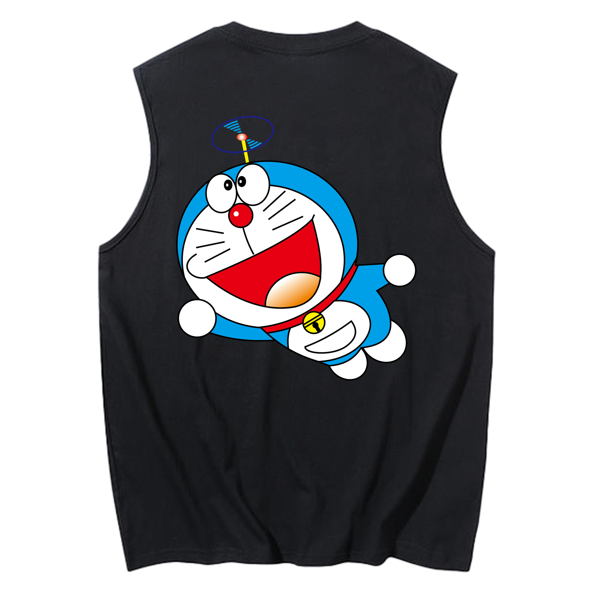 （画像用） ドラえもん Doraemon コットン100％タンクトップ（背面プリント）