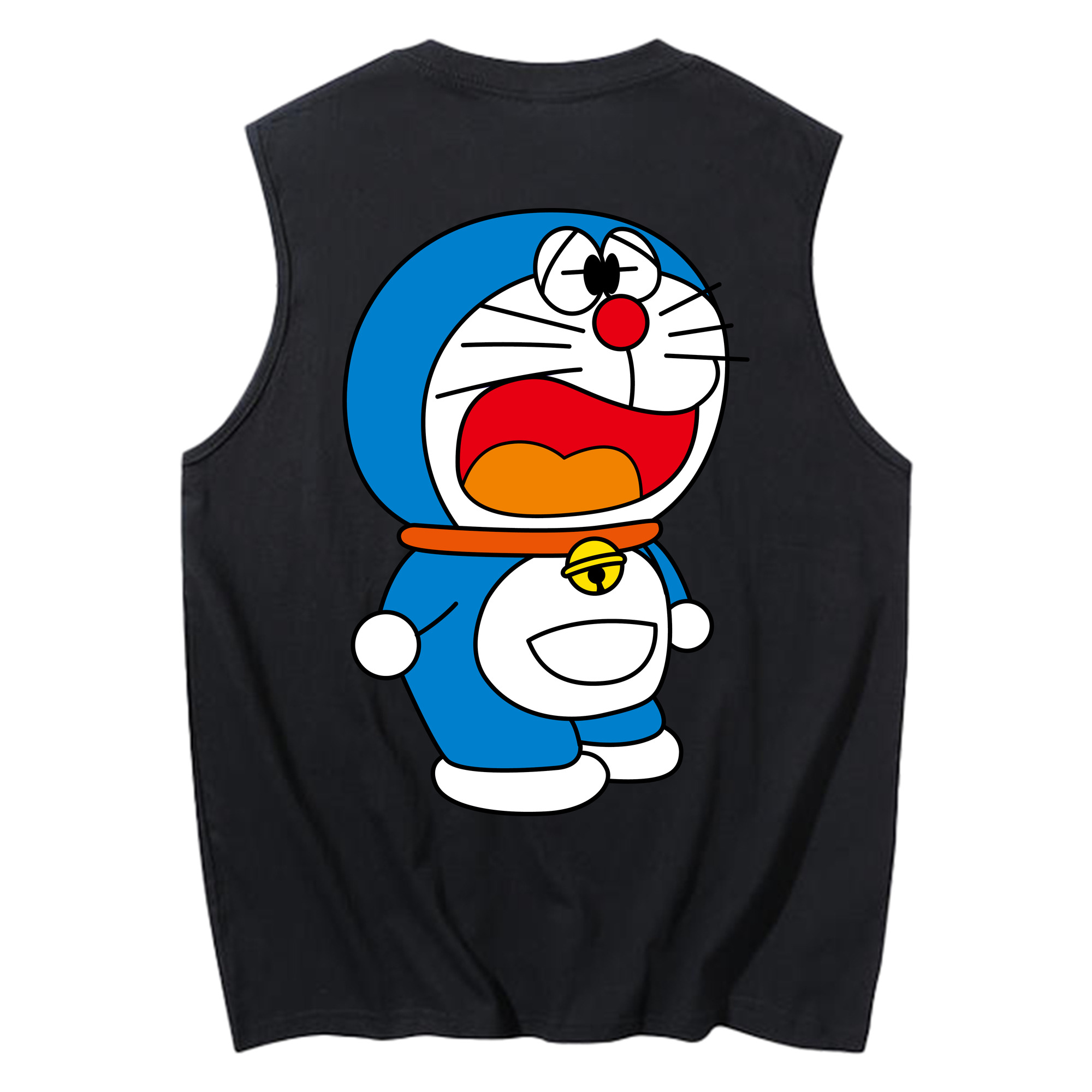 （画像用） ドラえもん Doraemon コットン100％タンクトップ（背面プリント）