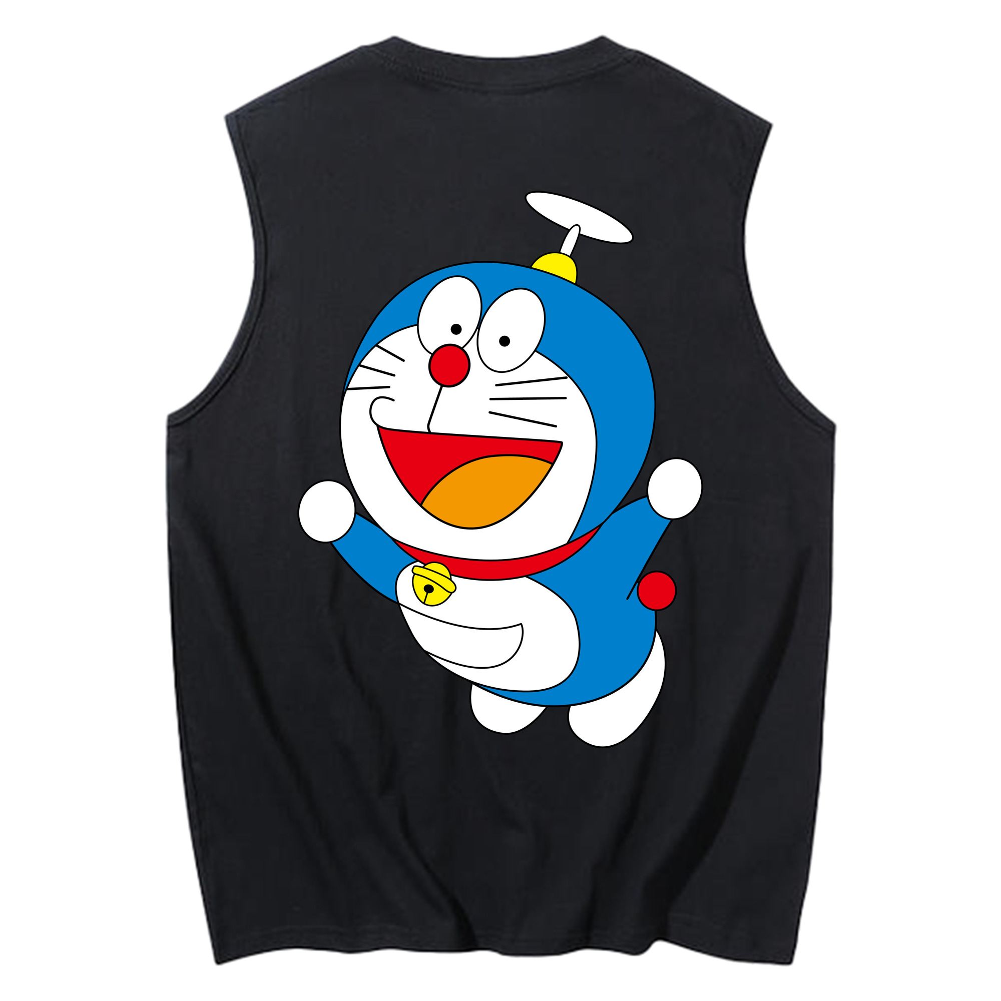 （画像用） ドラえもん Doraemon コットン100％タンクトップ（背面プリント）