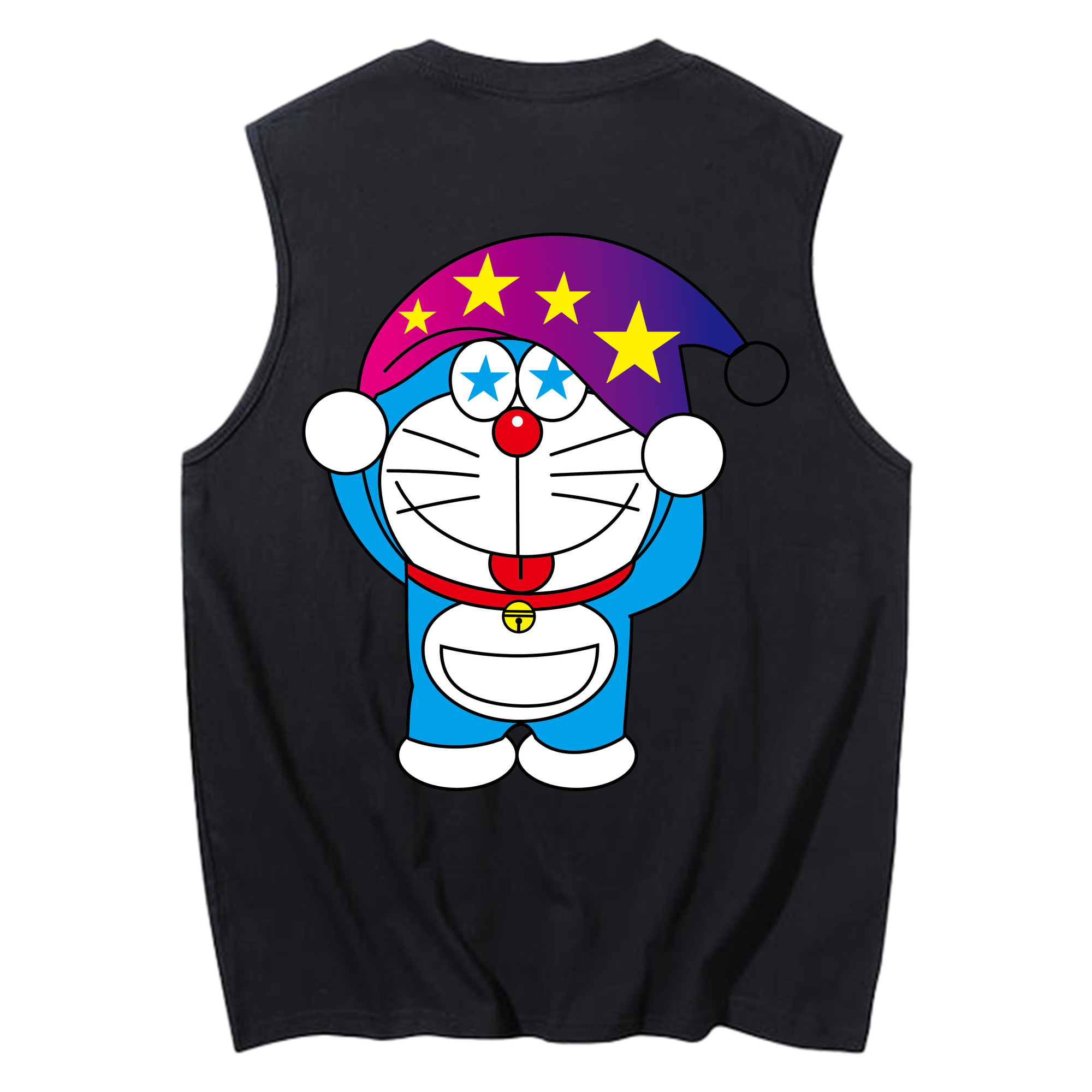 （画像用） ドラえもん Doraemon コットン100％タンクトップ（背面プリント）