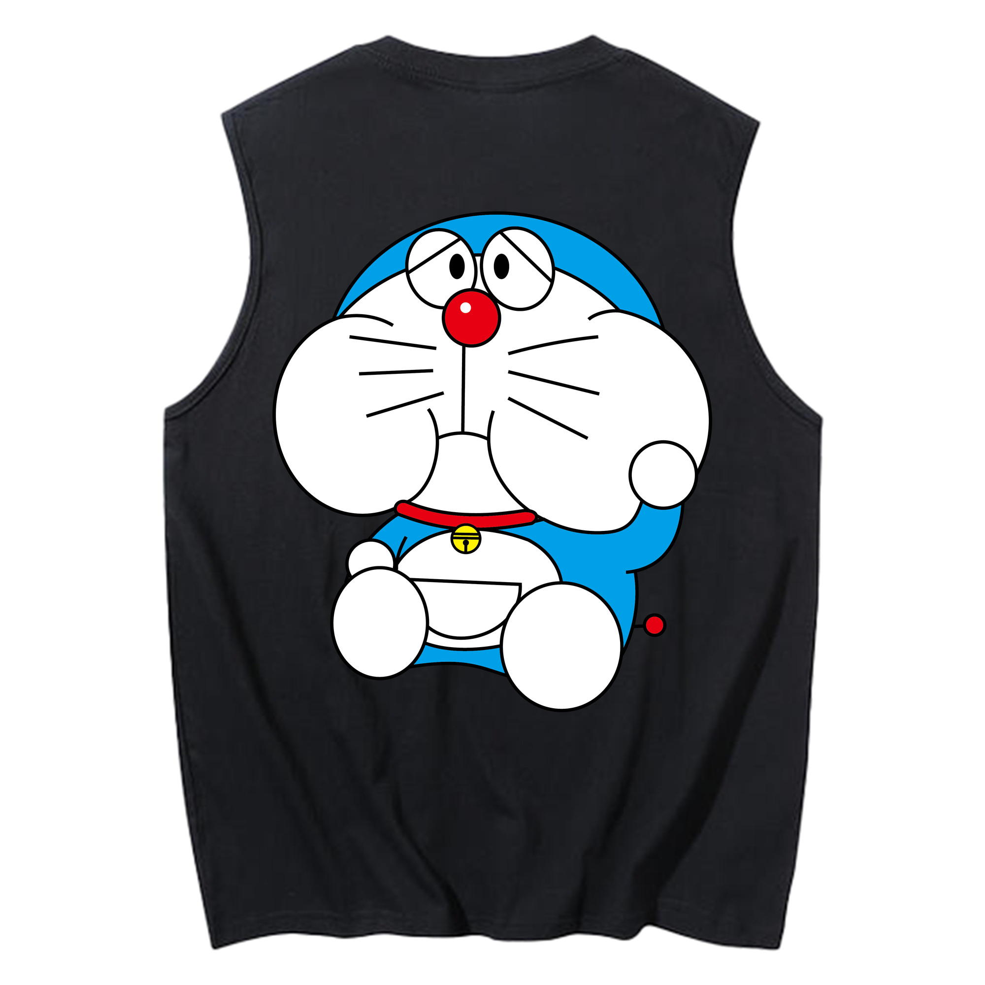 （画像用） ドラえもん Doraemon コットン100％タンクトップ（背面プリント）