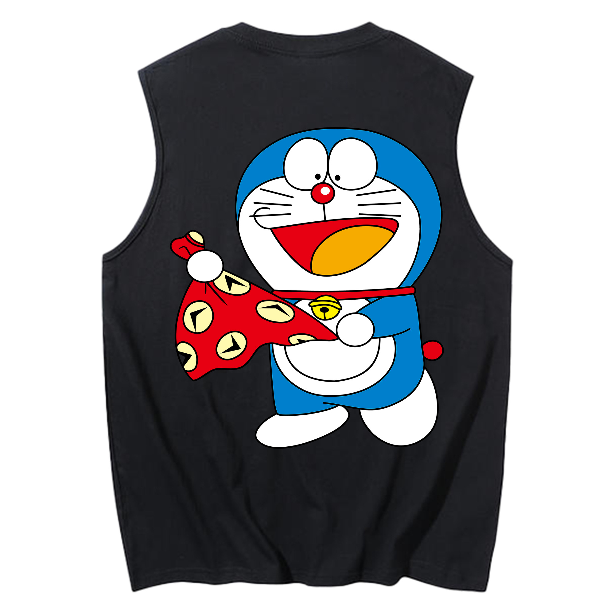 （画像用） ドラえもん Doraemon コットン100％タンクトップ（背面プリント）