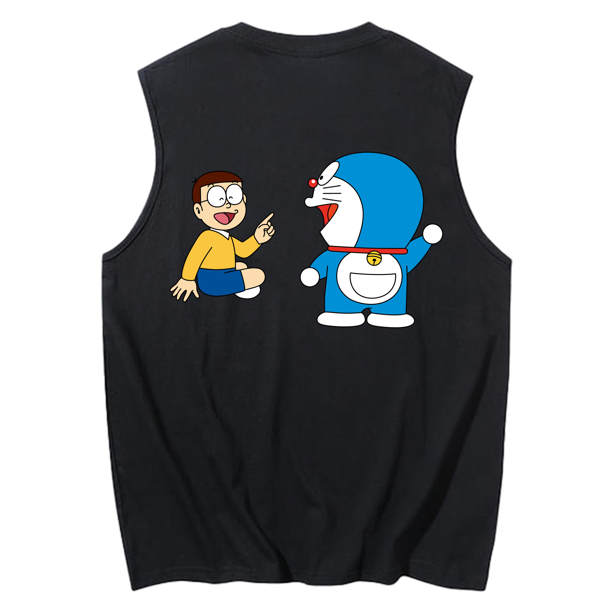 （画像用） ドラえもん Doraemon コットン100％タンクトップ（背面プリント）