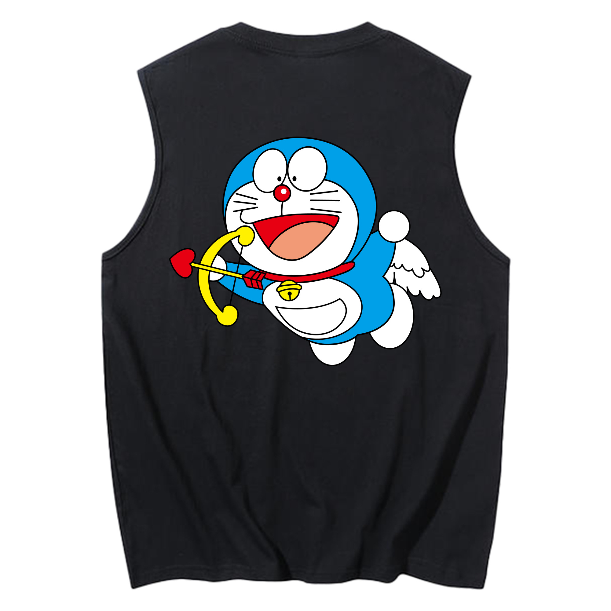 （画像用） ドラえもん Doraemon コットン100％タンクトップ（背面プリント）