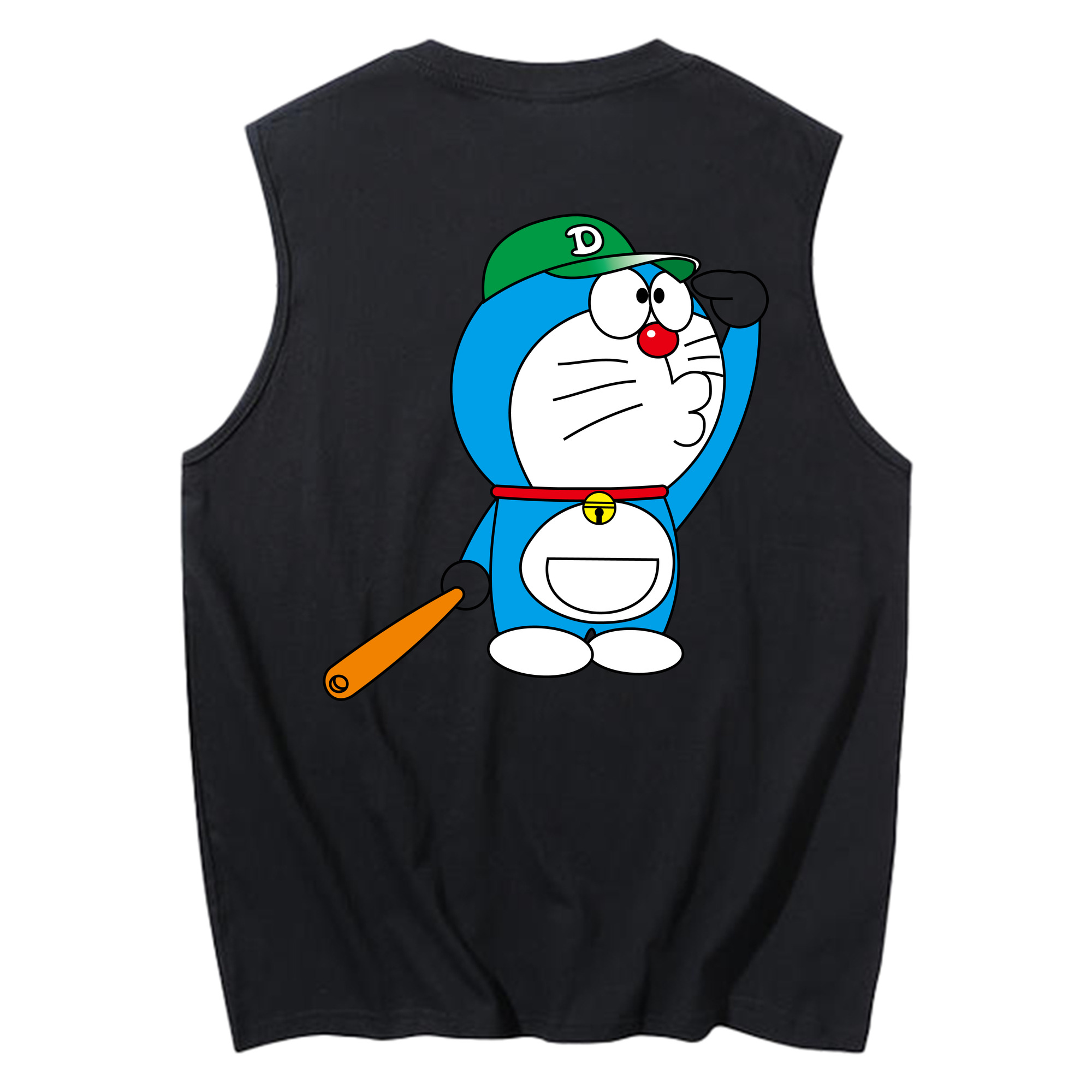 （画像用） ドラえもん Doraemon コットン100％タンクトップ（背面プリント）