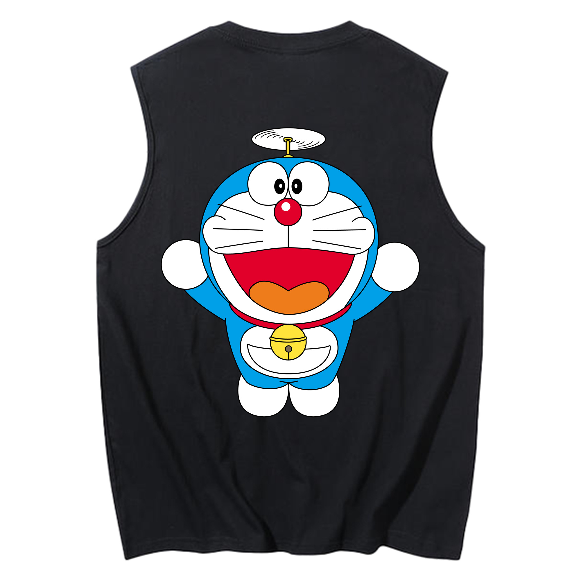 （画像用） ドラえもん Doraemon コットン100％タンクトップ（背面プリント）