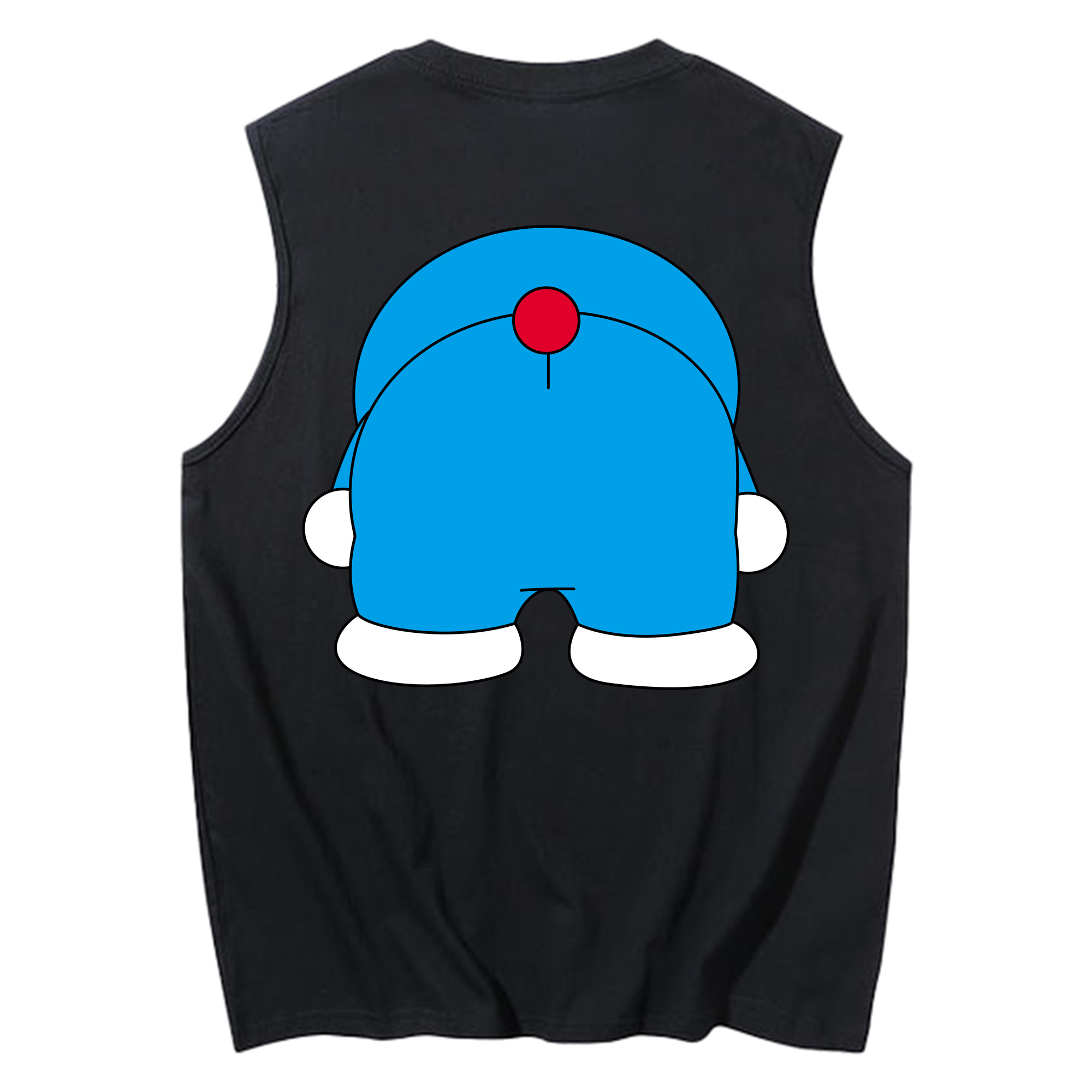 （画像用） ドラえもん Doraemon コットン100％タンクトップ（背面プリント）